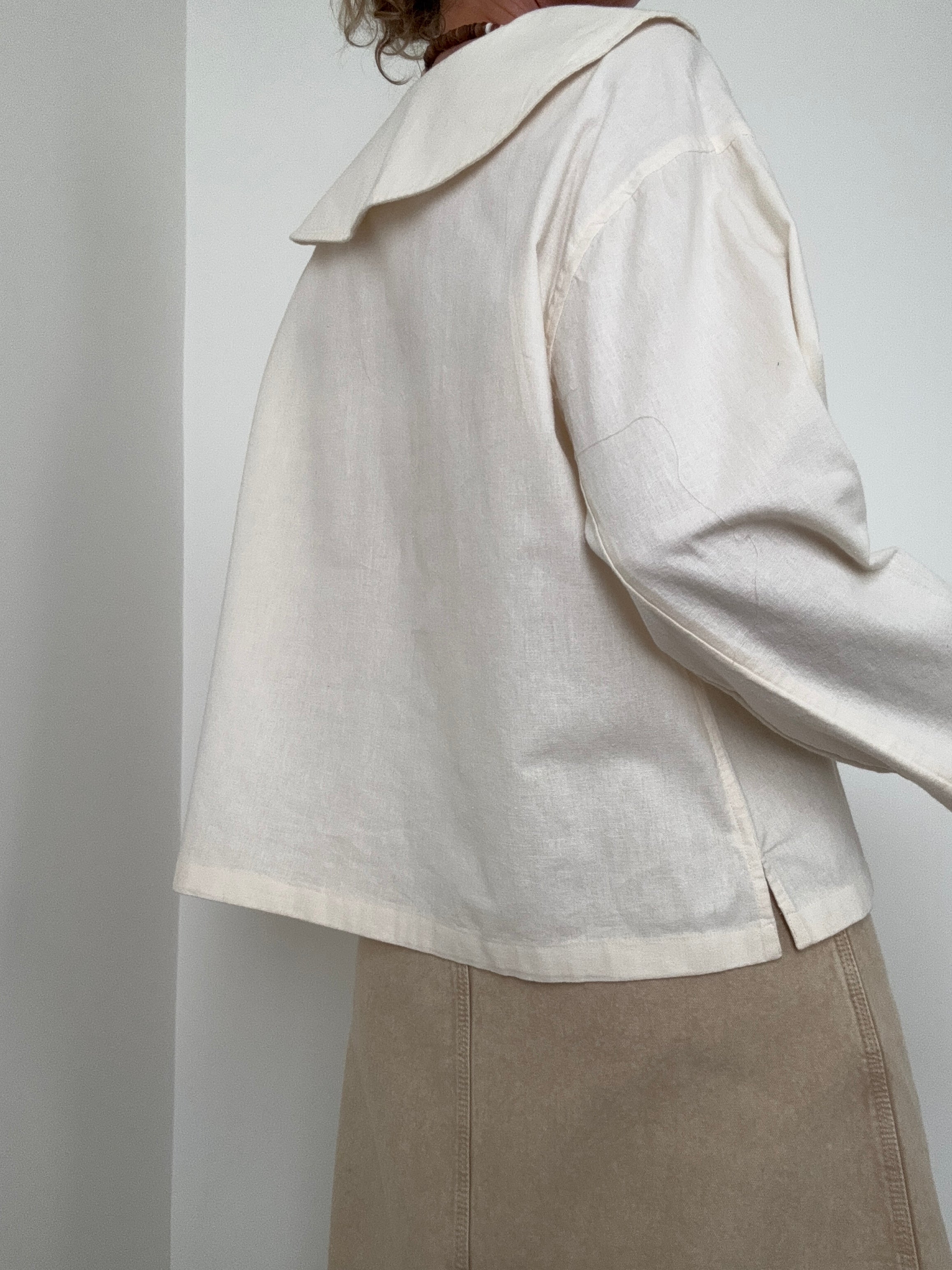 Hamptons Bay Cream Blouse | Shirts