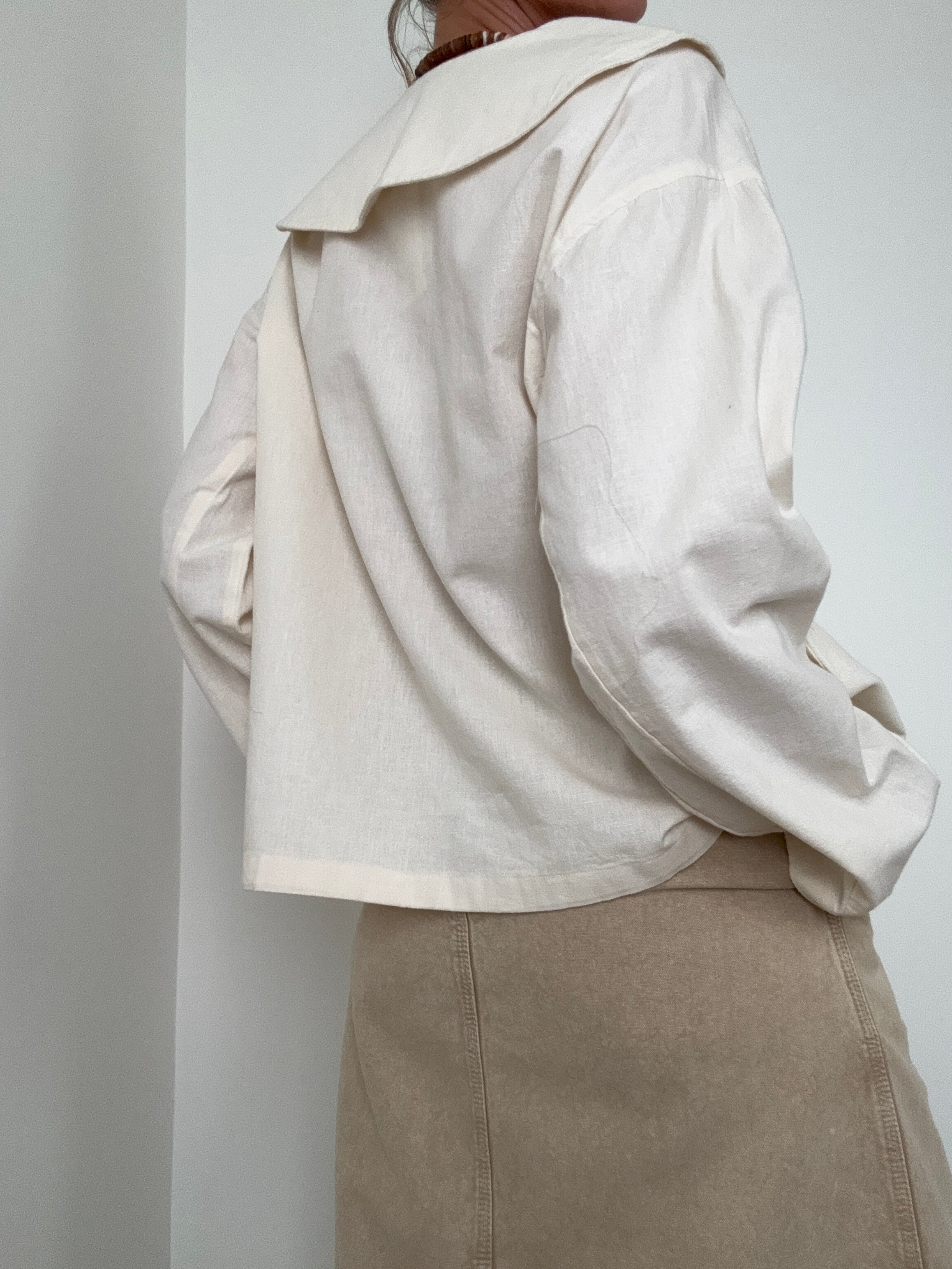 Hamptons Bay Cream Blouse | Shirts