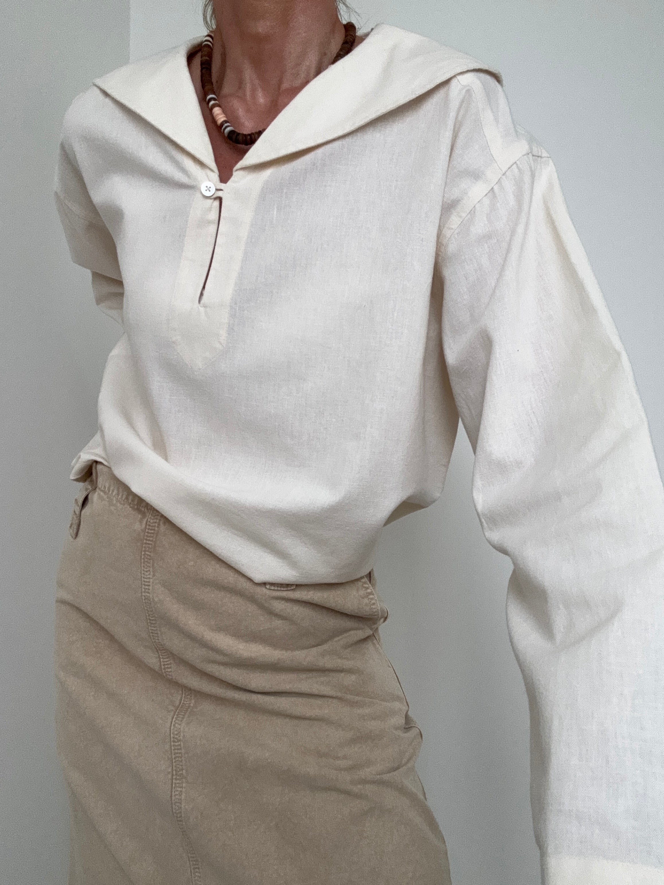 Hamptons Bay Cream Blouse | Shirts