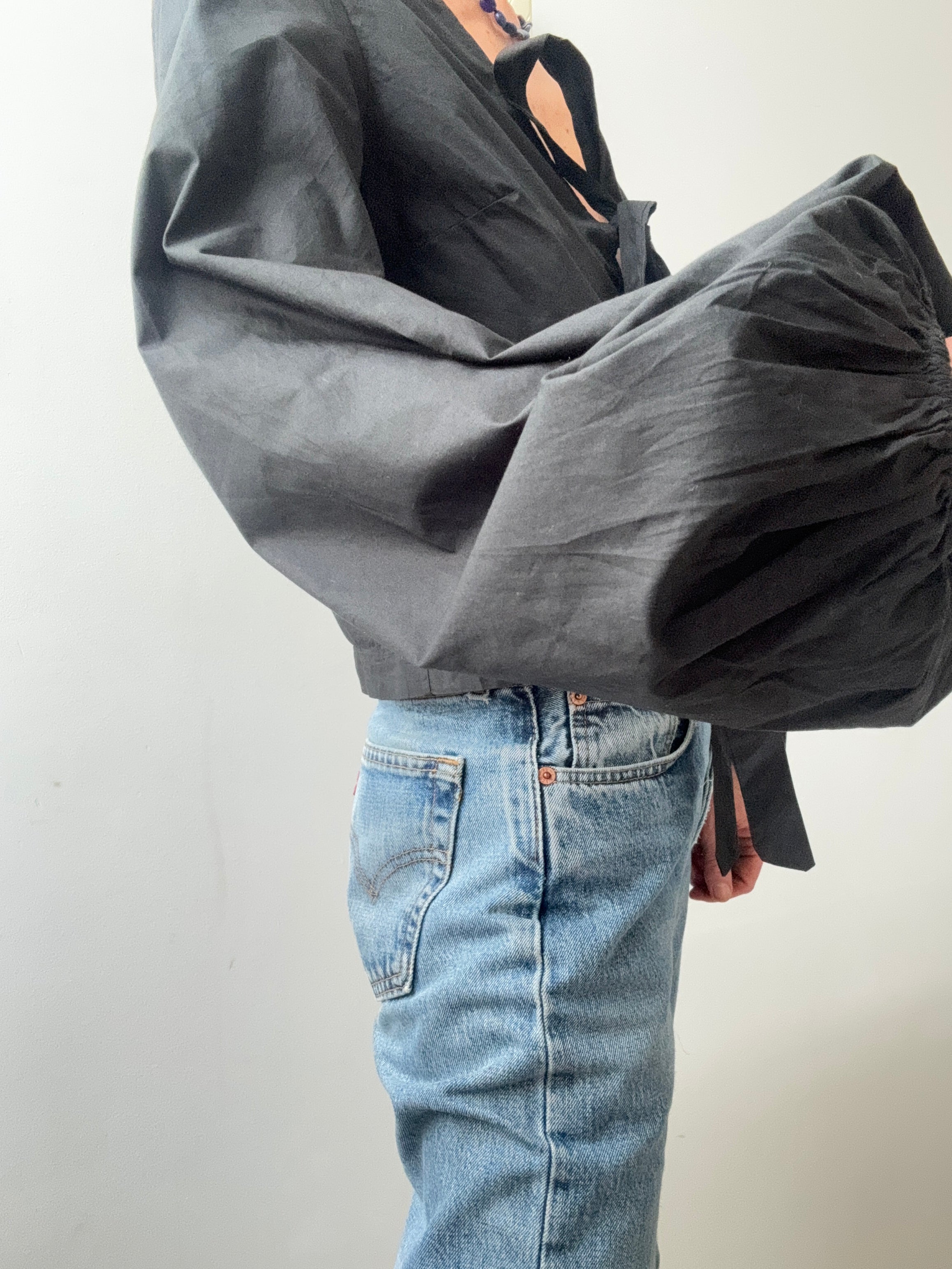 Favourite Bow Blouse Black | Blouses