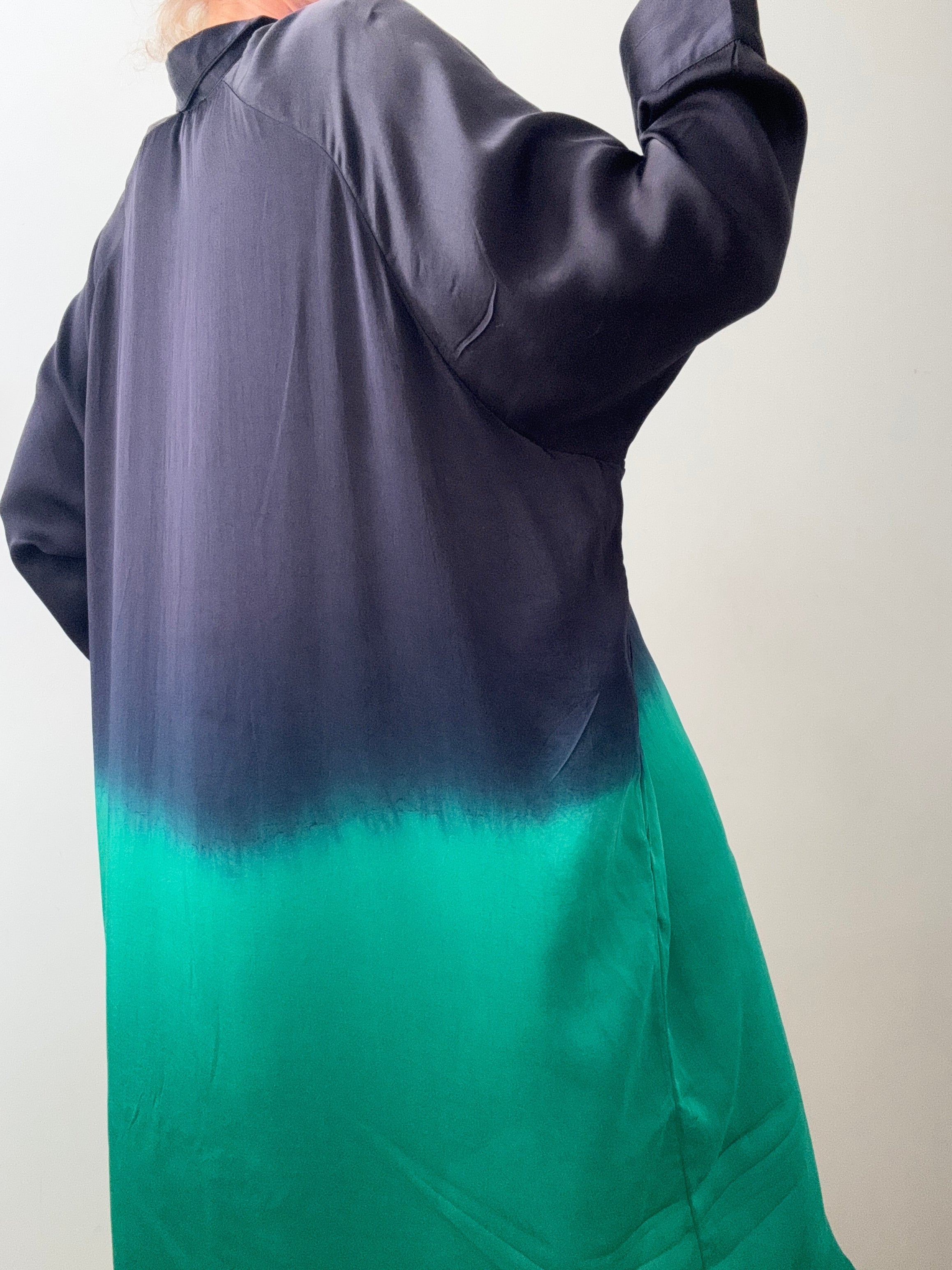 Nous Antwerp Dresses Eva Dress Three Tone Ombre