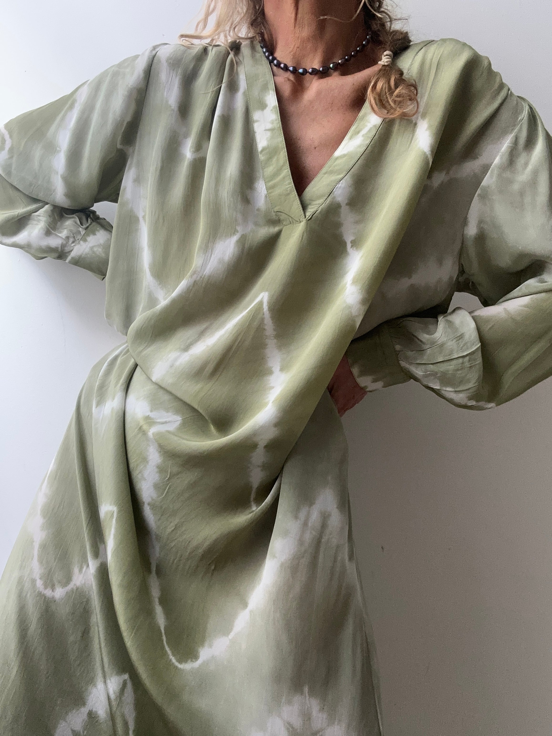Nous Antwerp Dresses Nous Antwerp Faitheen Dress Green