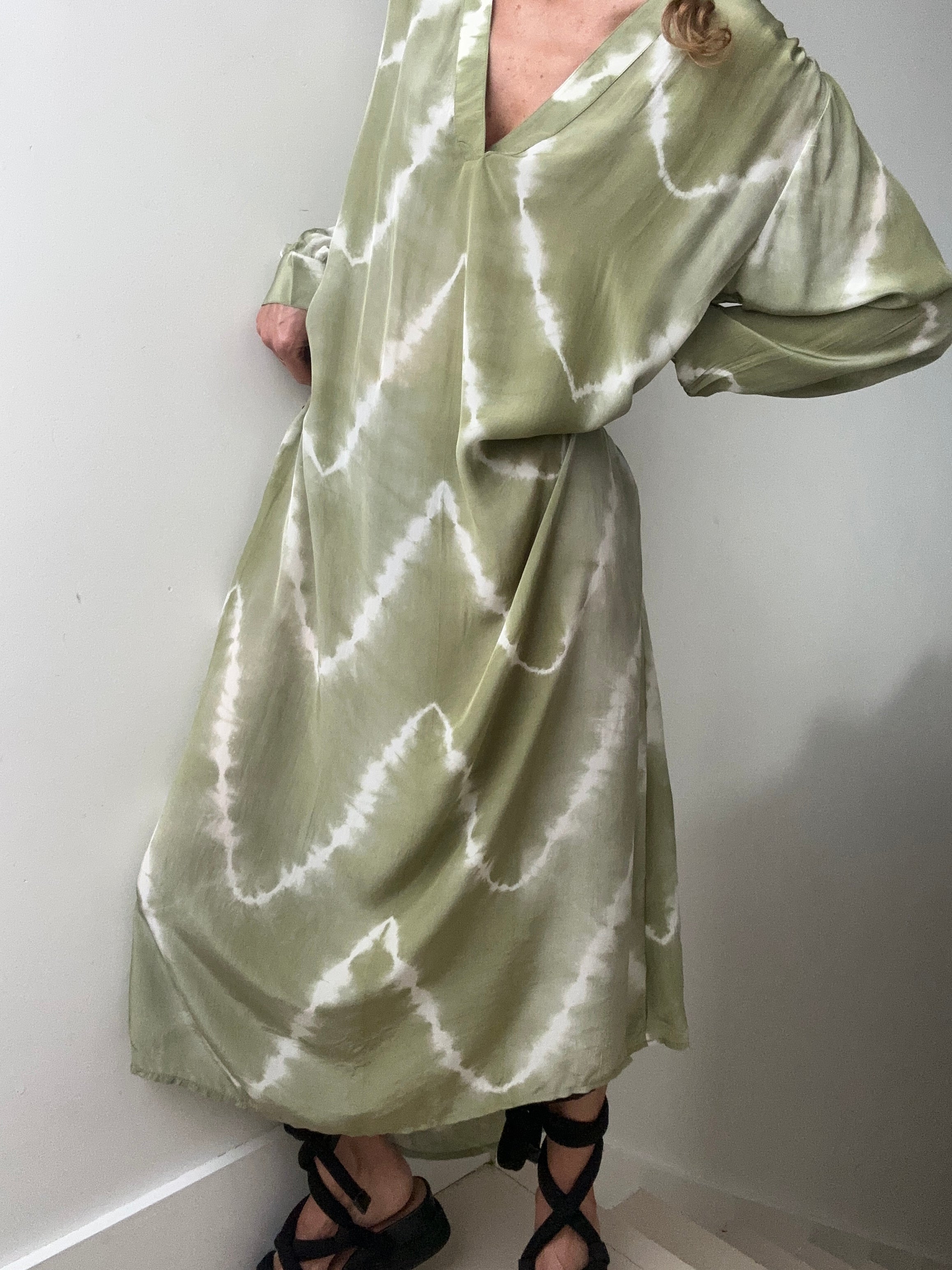 Nous Antwerp Dresses Nous Antwerp Faitheen Dress Green