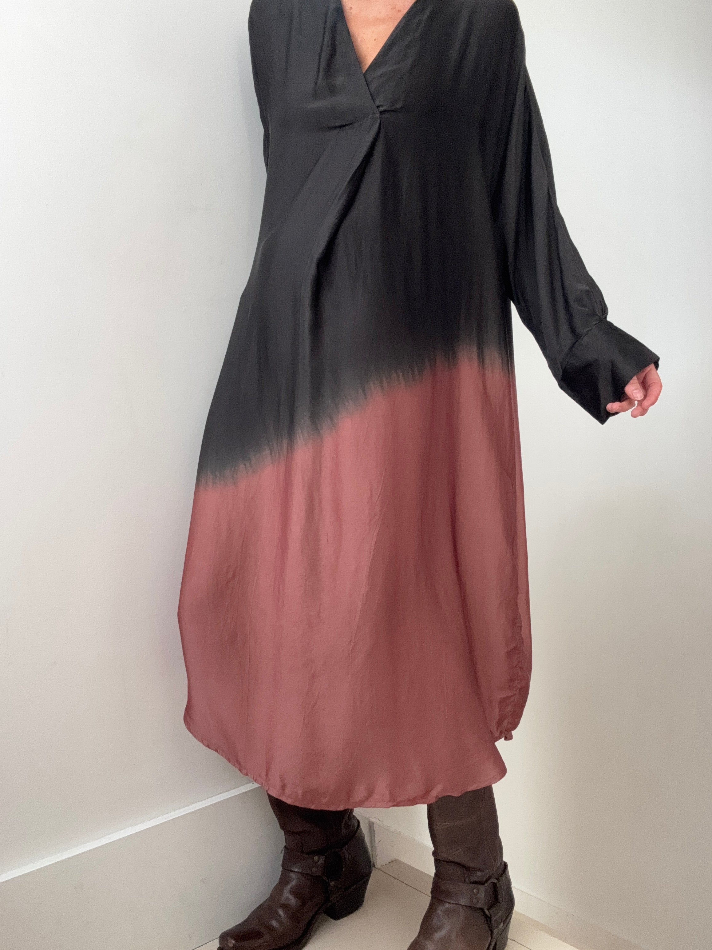Nous Antwerp Dresses Ombre Erika Dress Pecan