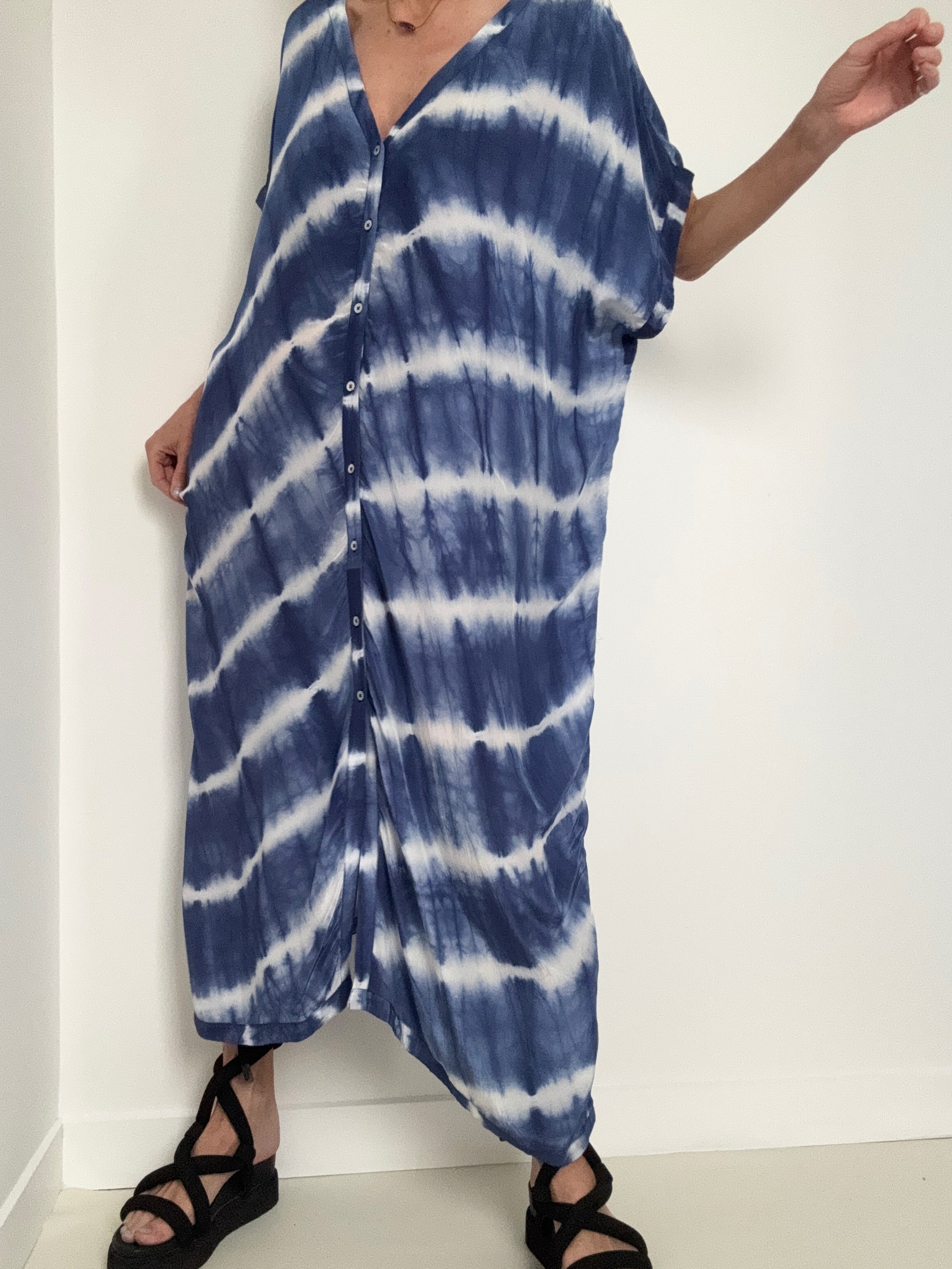 Sam Kaftan Dress Sky Blue | Dresses