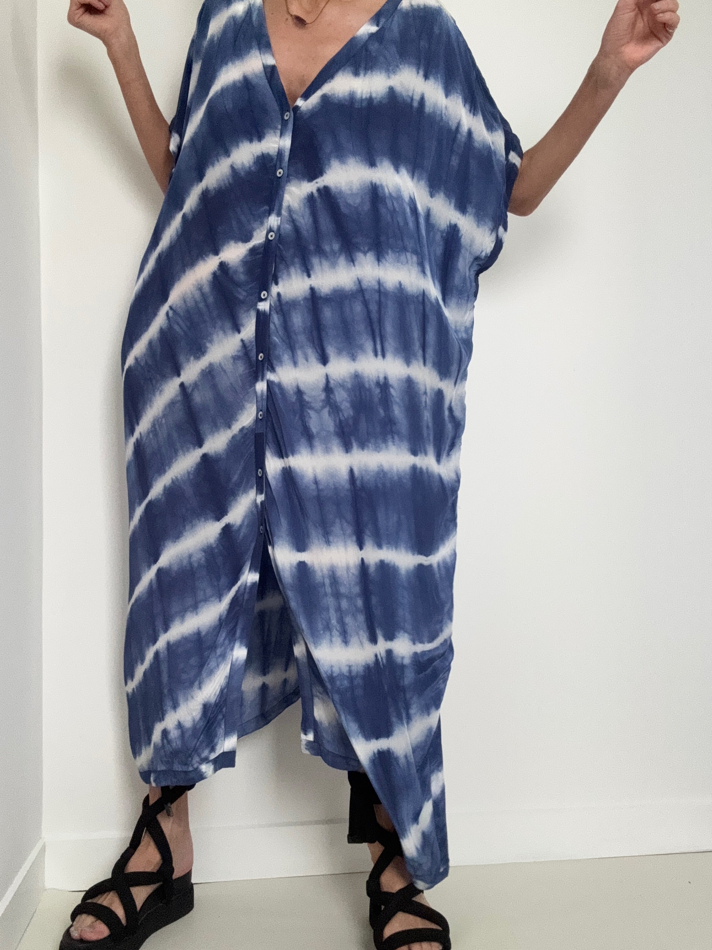 Sam Kaftan Dress Sky Blue | Dresses