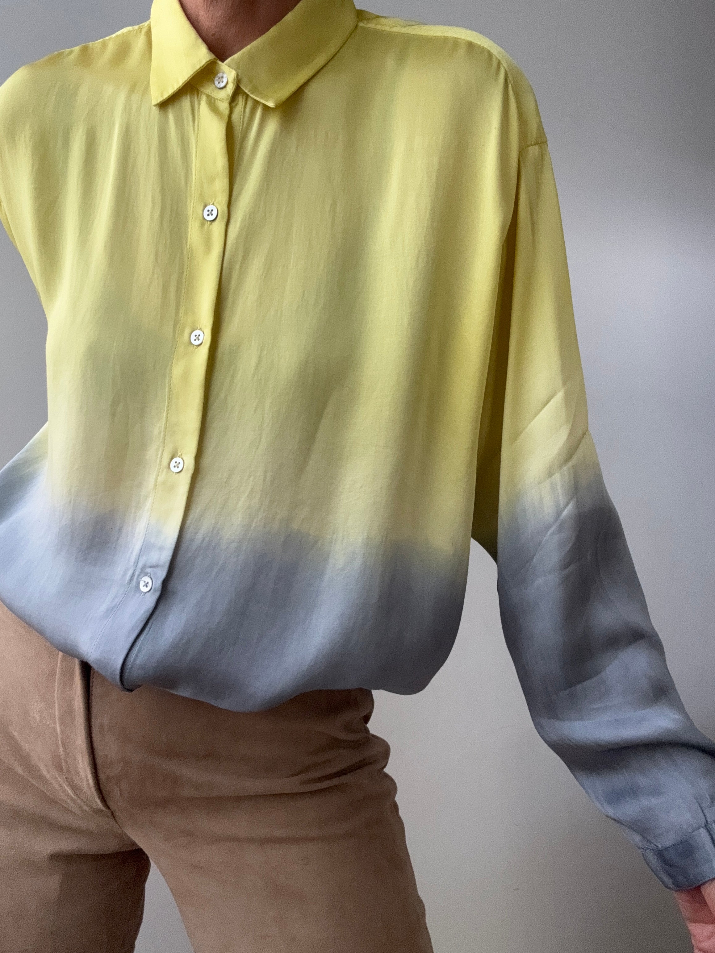 Nous Antwerp Shirts Meganne Blouse Yellow