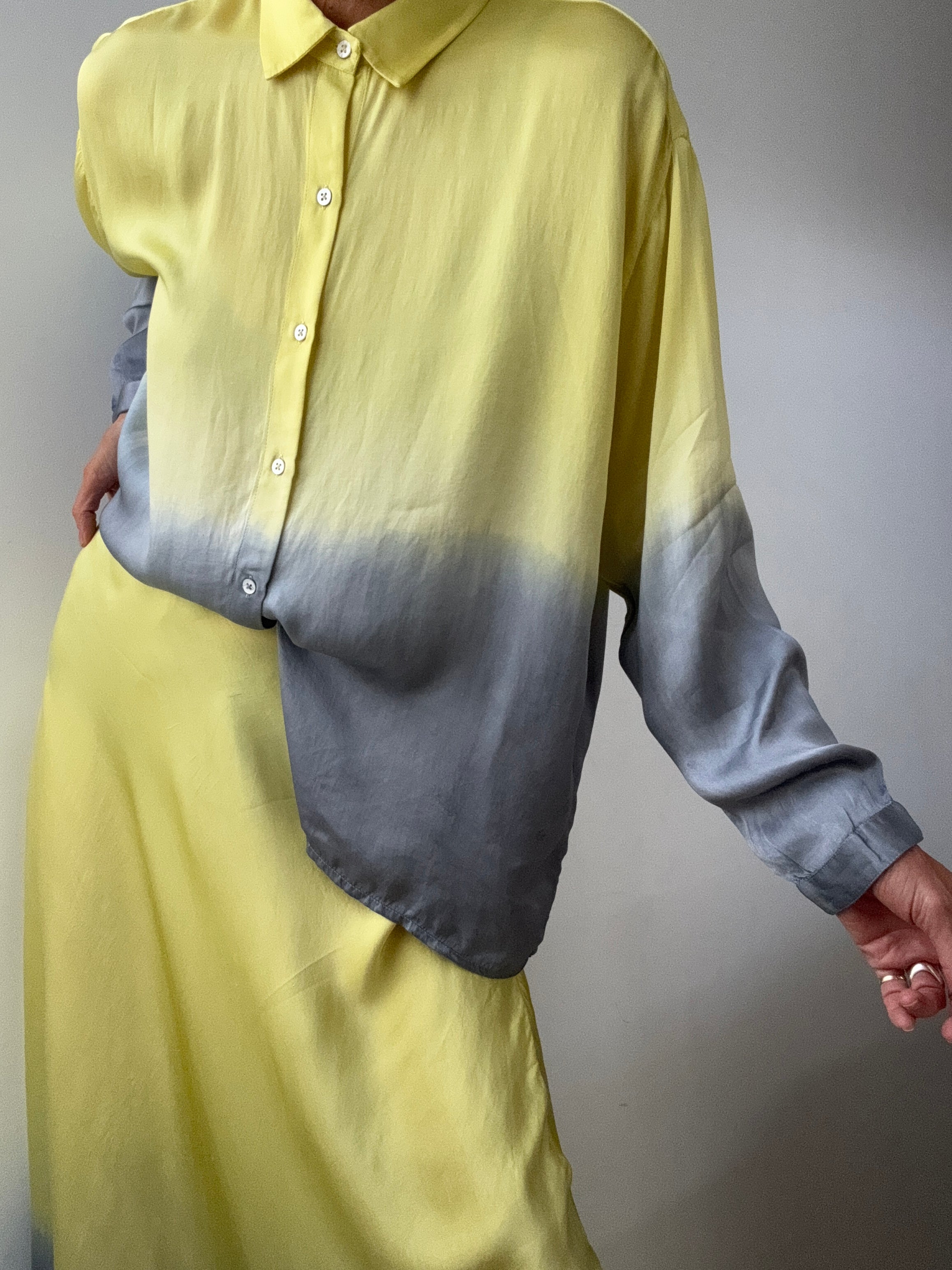 Nous Antwerp Shirts Meganne Blouse Yellow