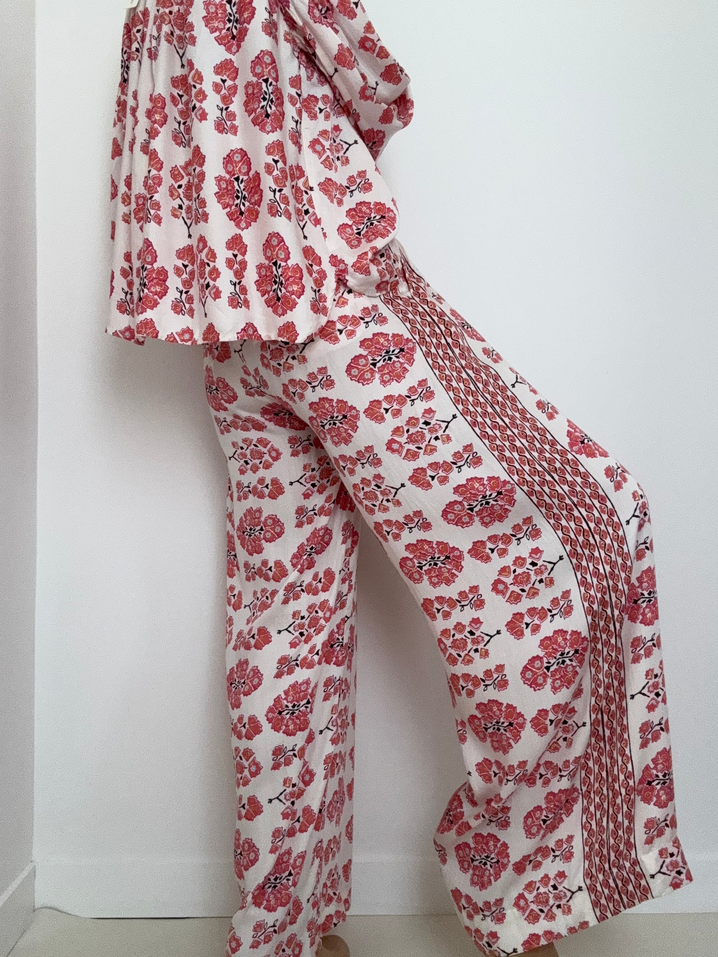 Sakura Floral Pants | Pants