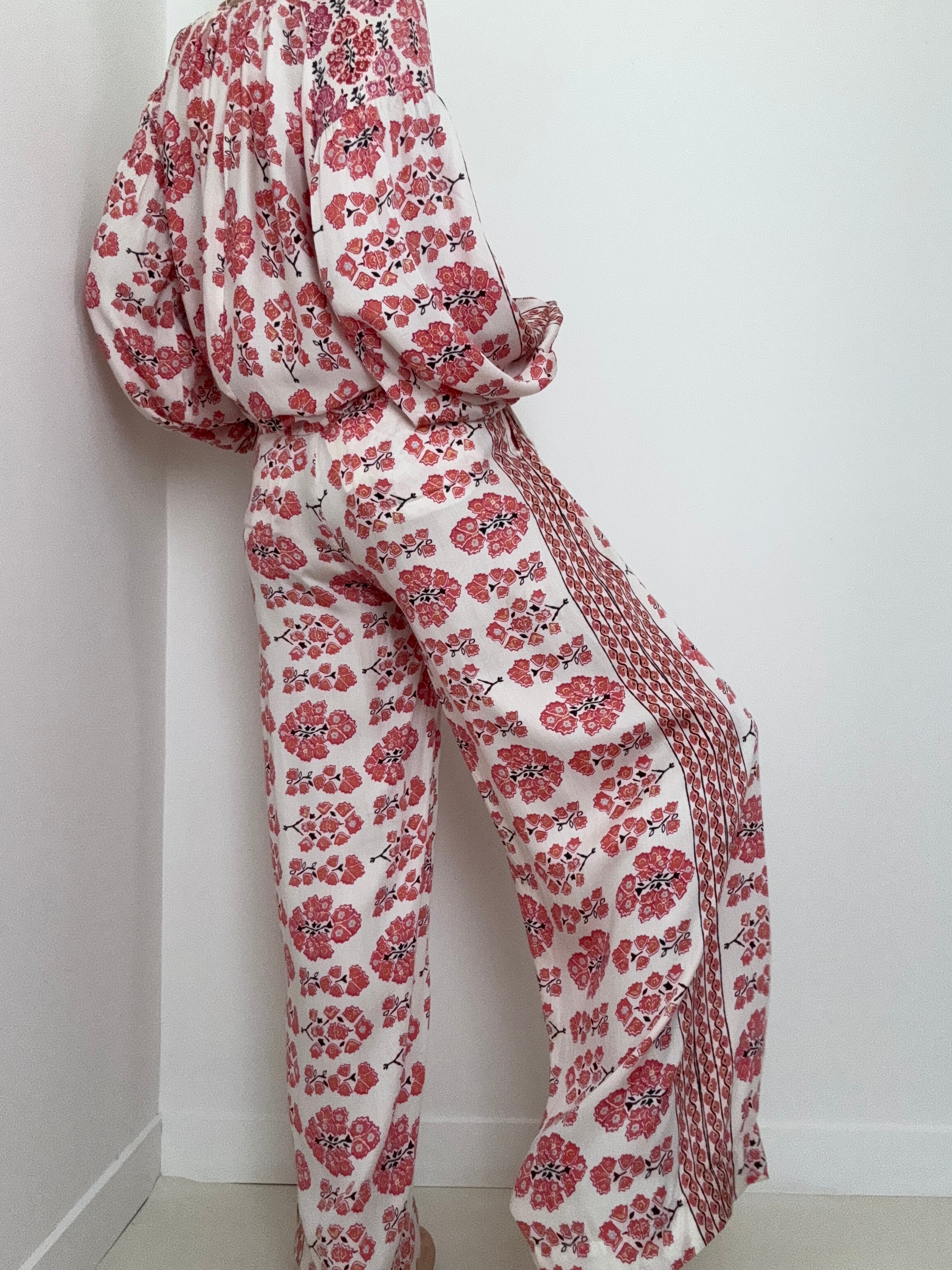 Sakura Floral Pants | Pants