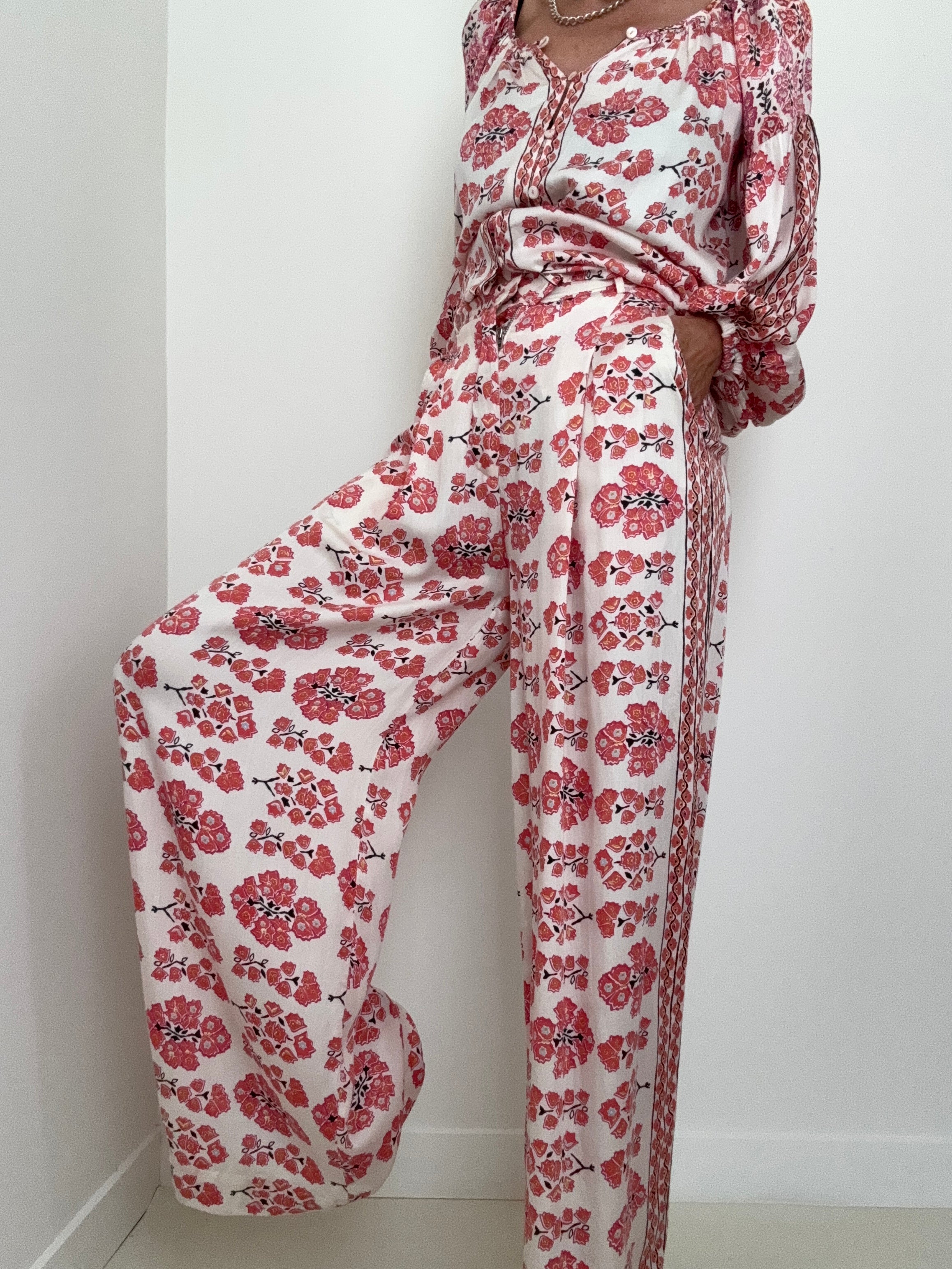 Sakura Floral Pants | Pants
