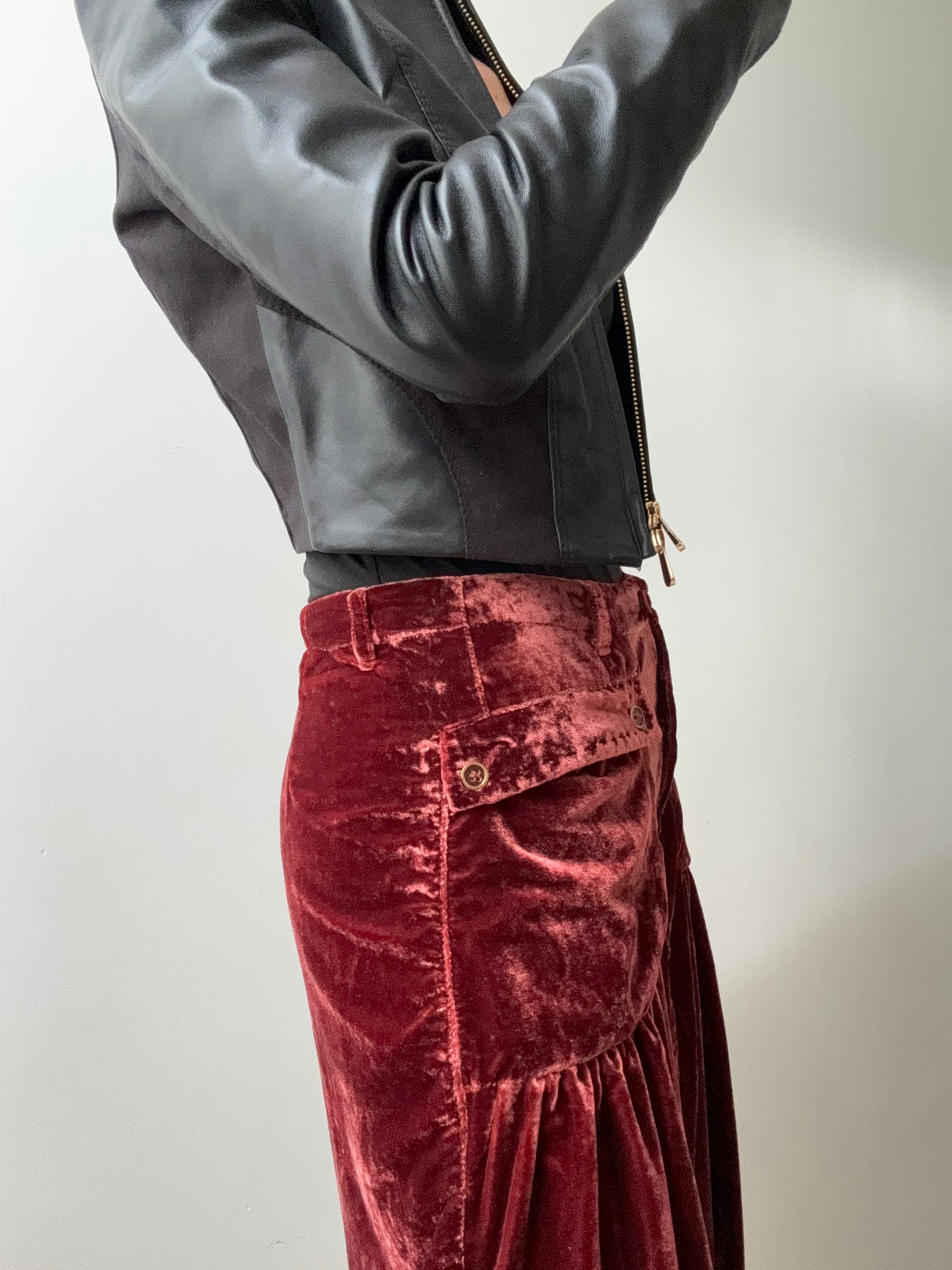 Pinko General Pinko Zip Up Mock Neck Cropped Jacket