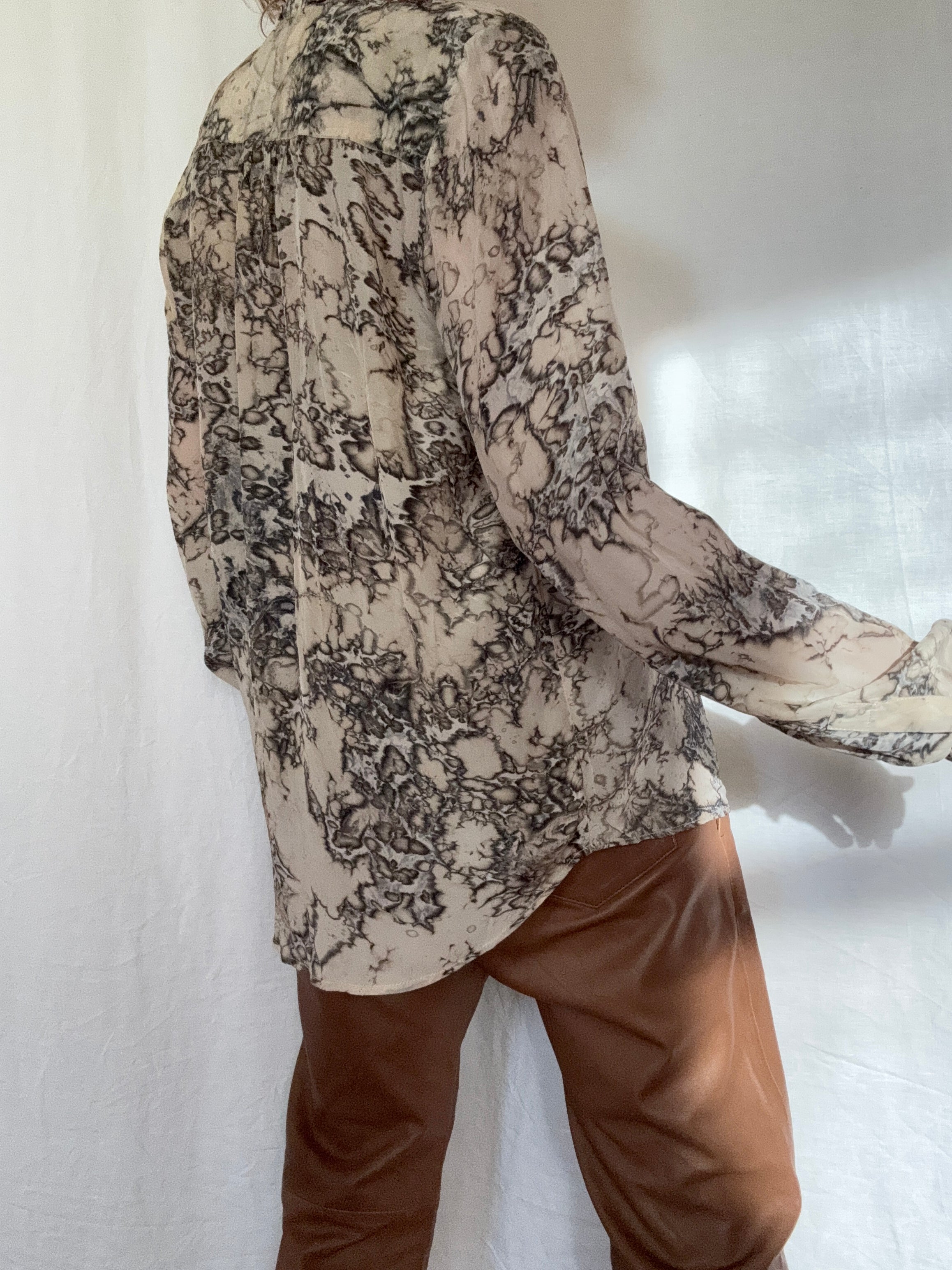 Project AJ 117 Blouses Glory Blouse Rocky Marble