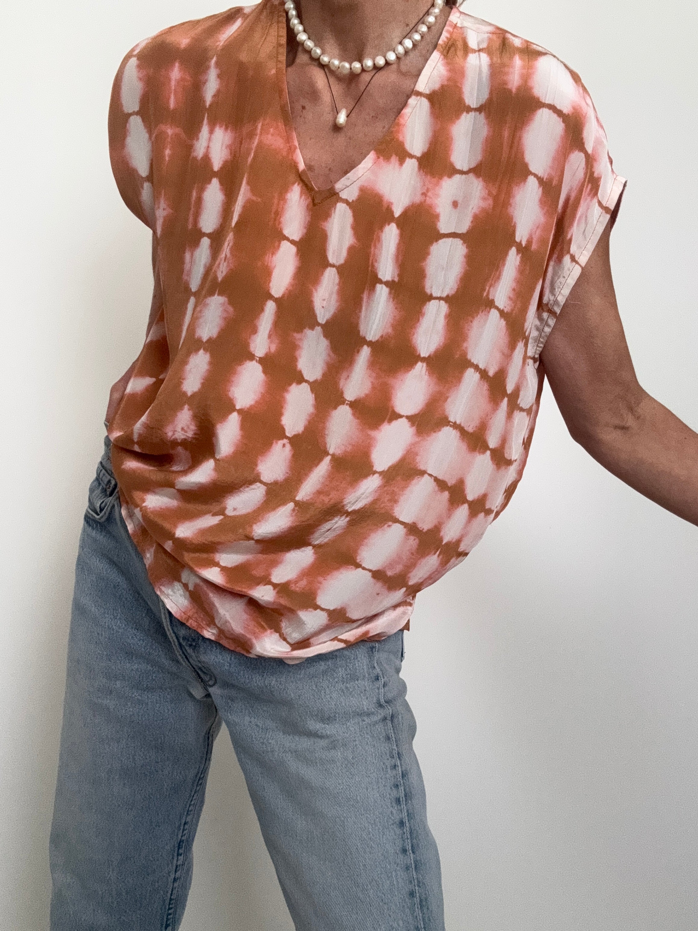 Lila Blouse Camelian | Blouses