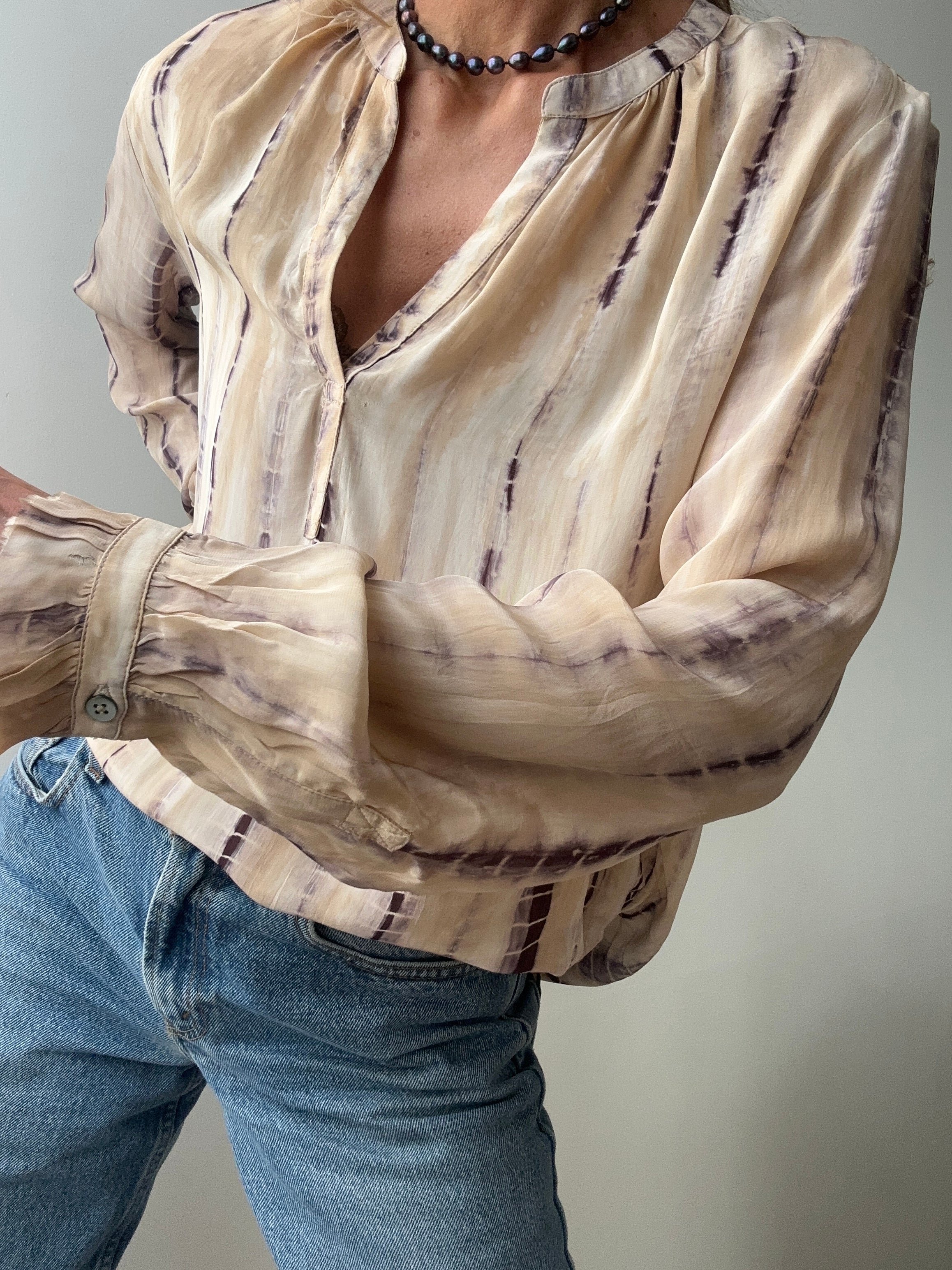 Project AJ 117 Blouses Project AJ117 Gladys Blouse Camel