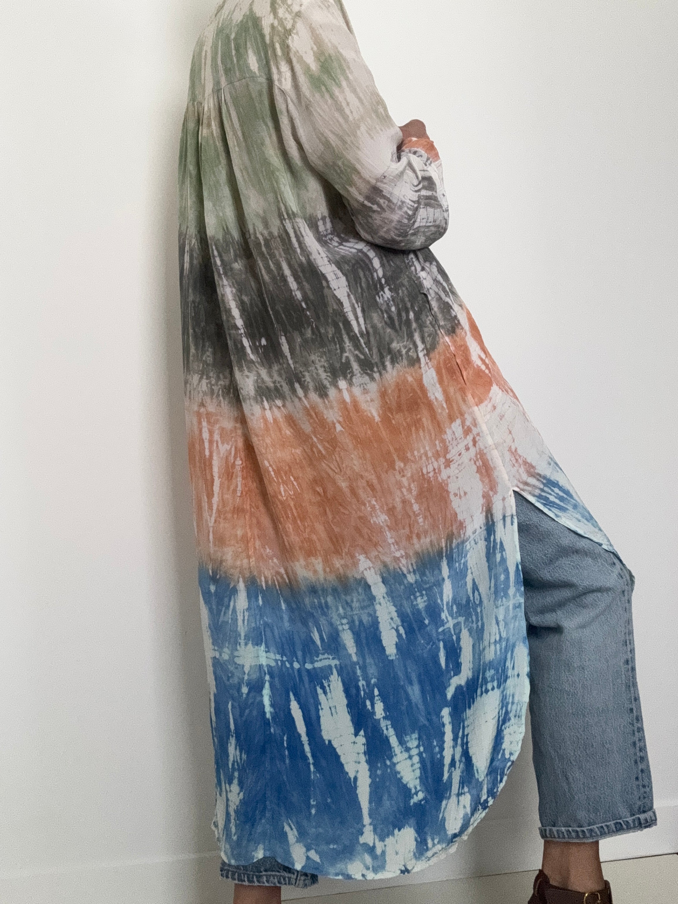 Paris Dress Multi Terracotta | Dresses