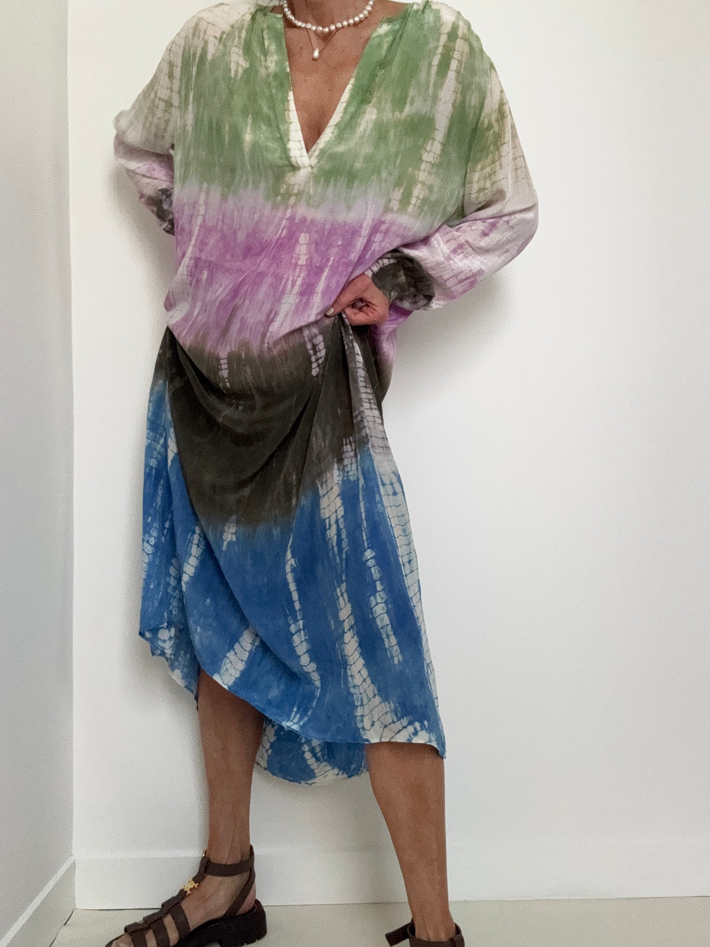 Project AJ 117 Faitheen Dress Multi Lavender | Dresses