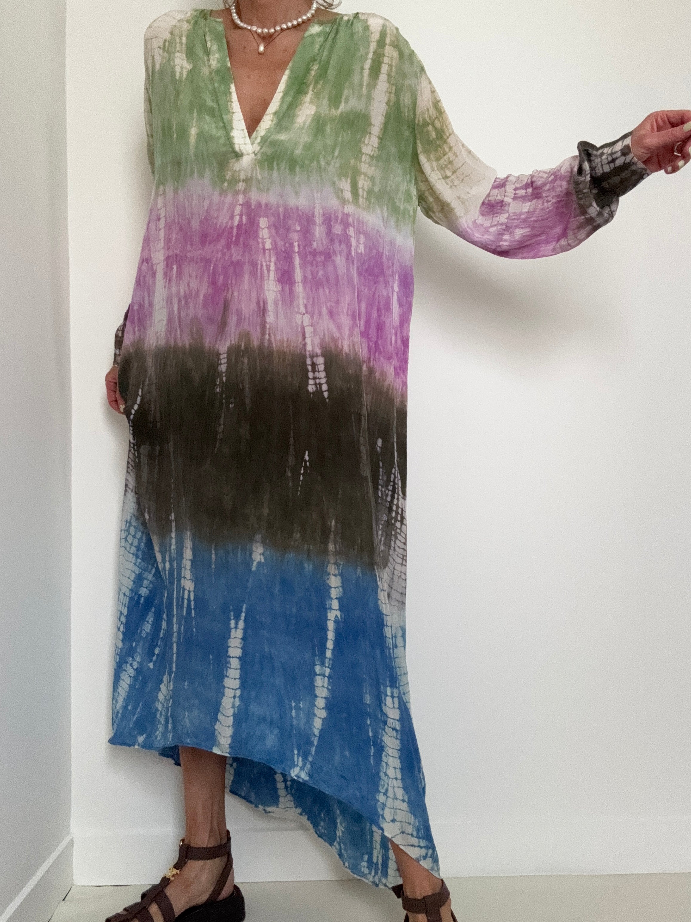Project AJ 117 Faitheen Dress Multi Lavender | Dresses