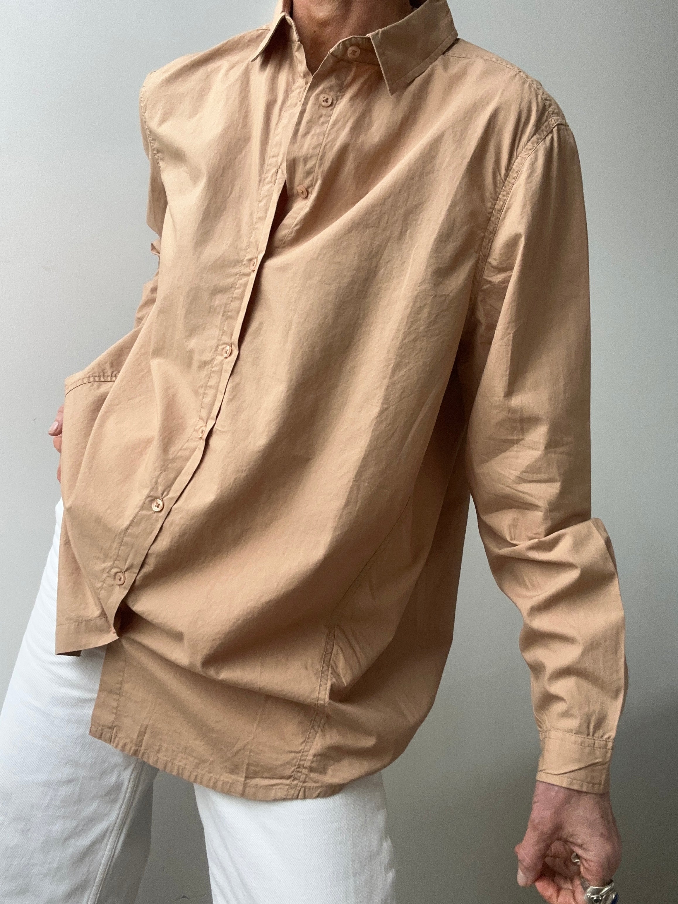 Project AJ177 Organic Cotton Shirt Butternut | Shirts