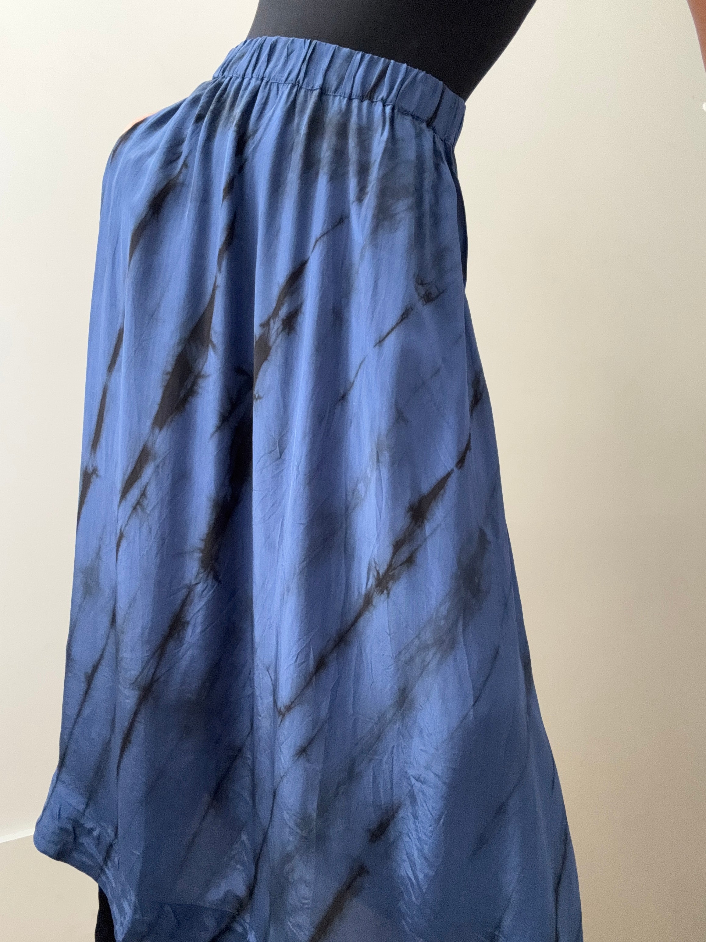 Project AJ 117 Skirts Franny Skirt Blue Tiedye