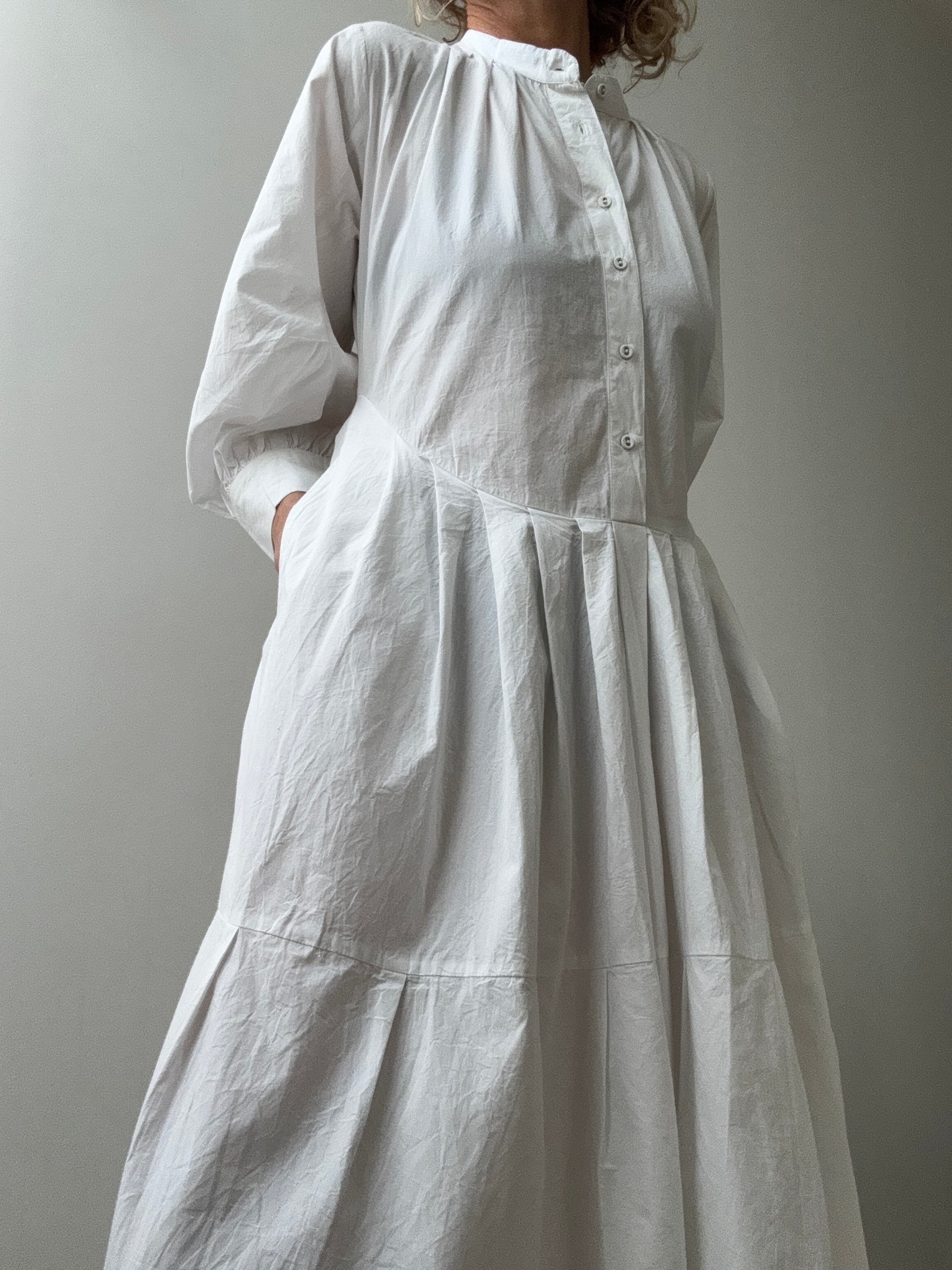 Prisha Shirt Dress White | Dresses