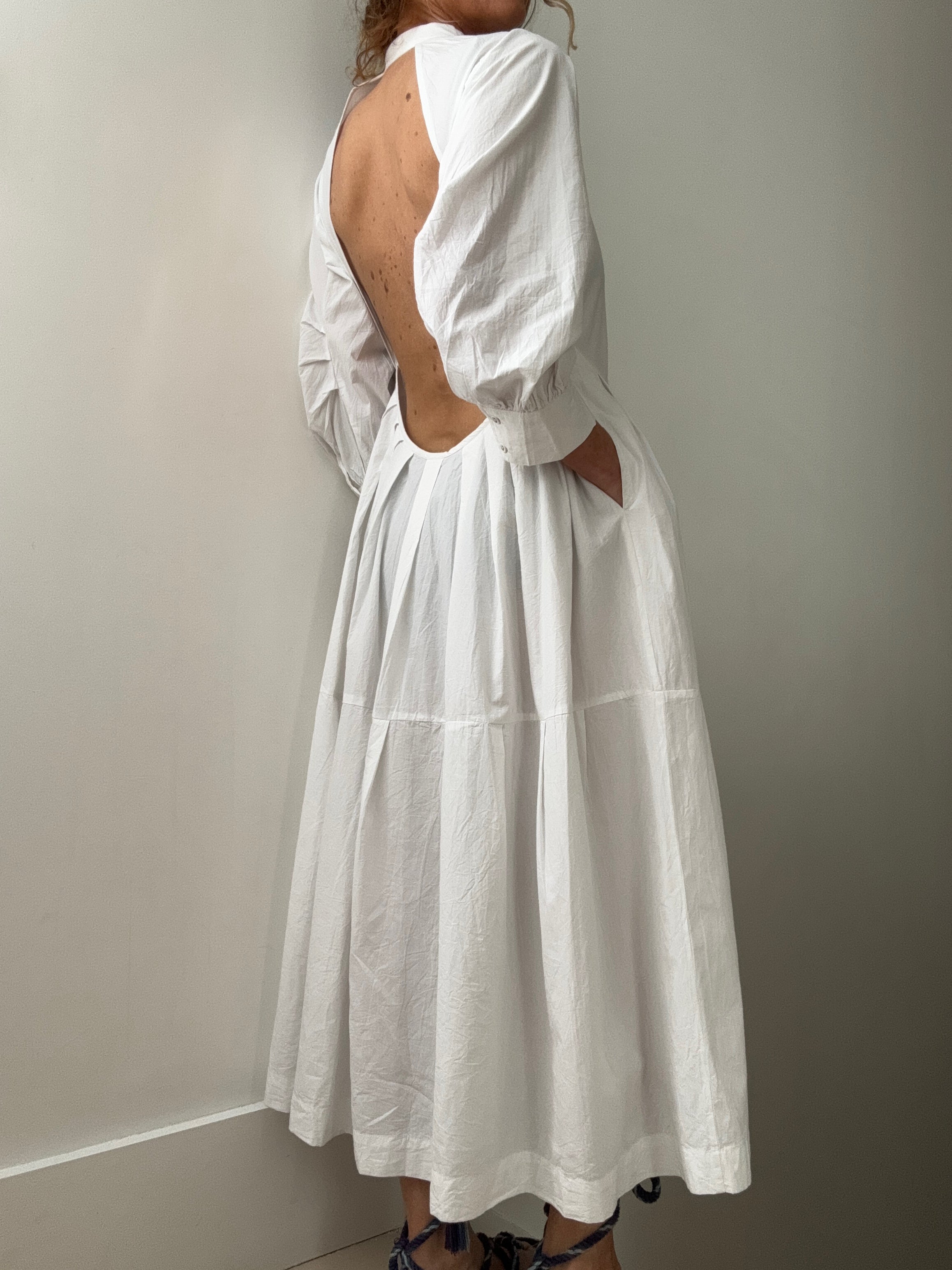 Prisha Shirt Dress White | Dresses