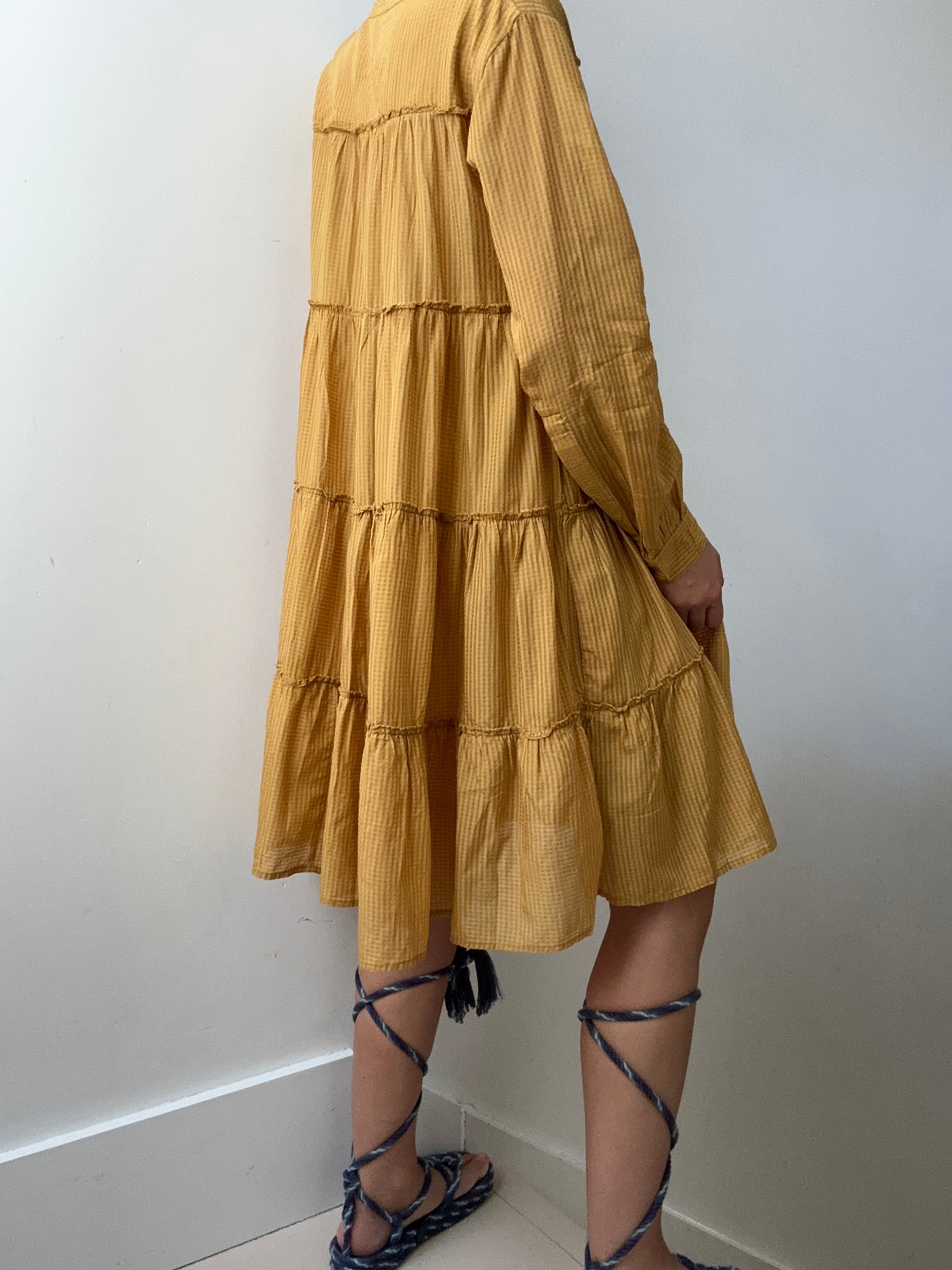 Rabens Saloner Dresses Rabens Saloner Tiered Dress