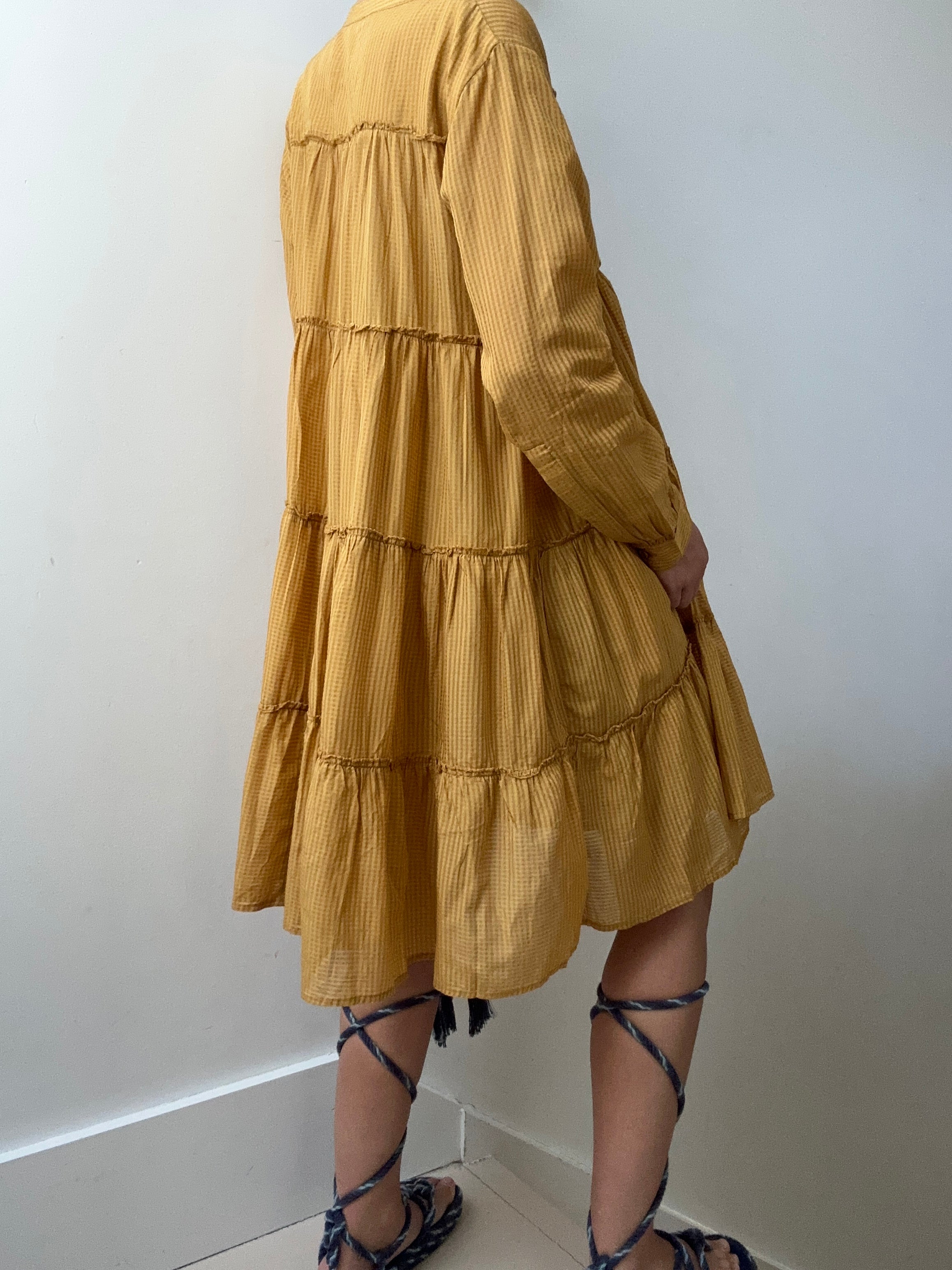 Rabens Saloner Dresses Rabens Saloner Tiered Dress