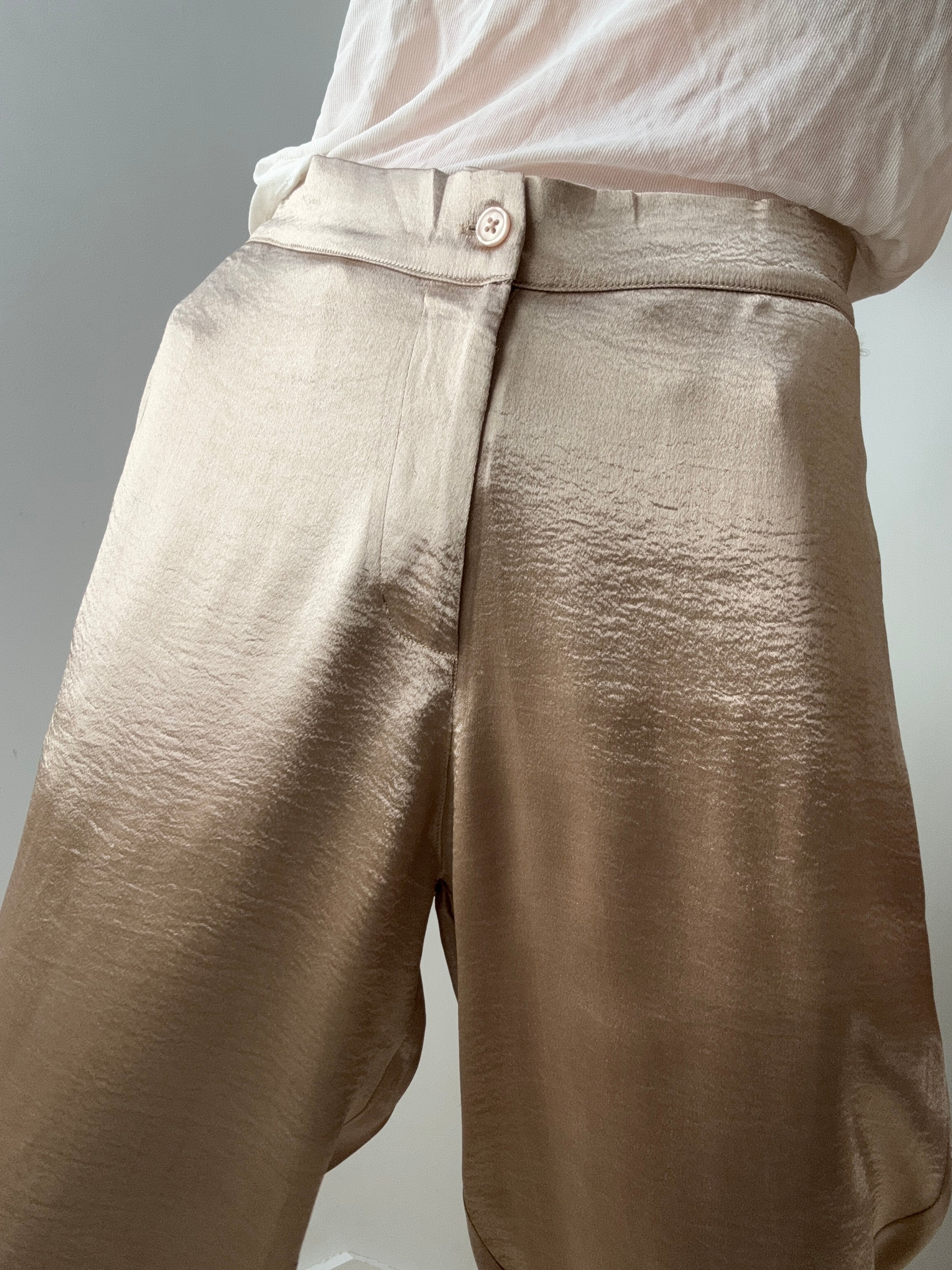 Rabens Saloner Pants Liquid Satin Trousers