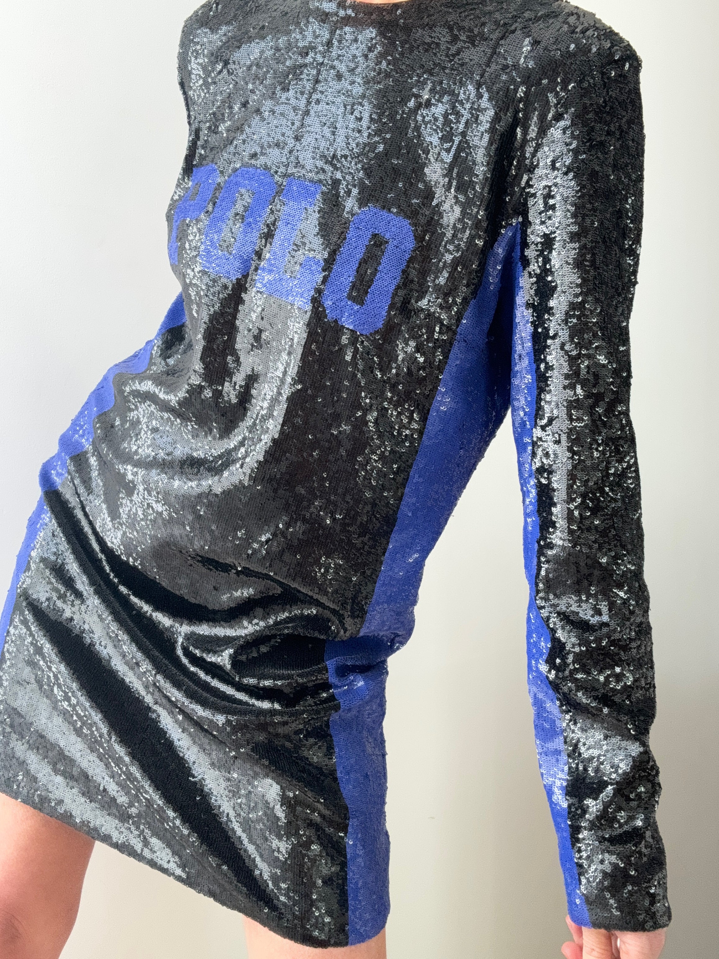 Ralph Lauren Sequin Polo Shift Dress | Dresses