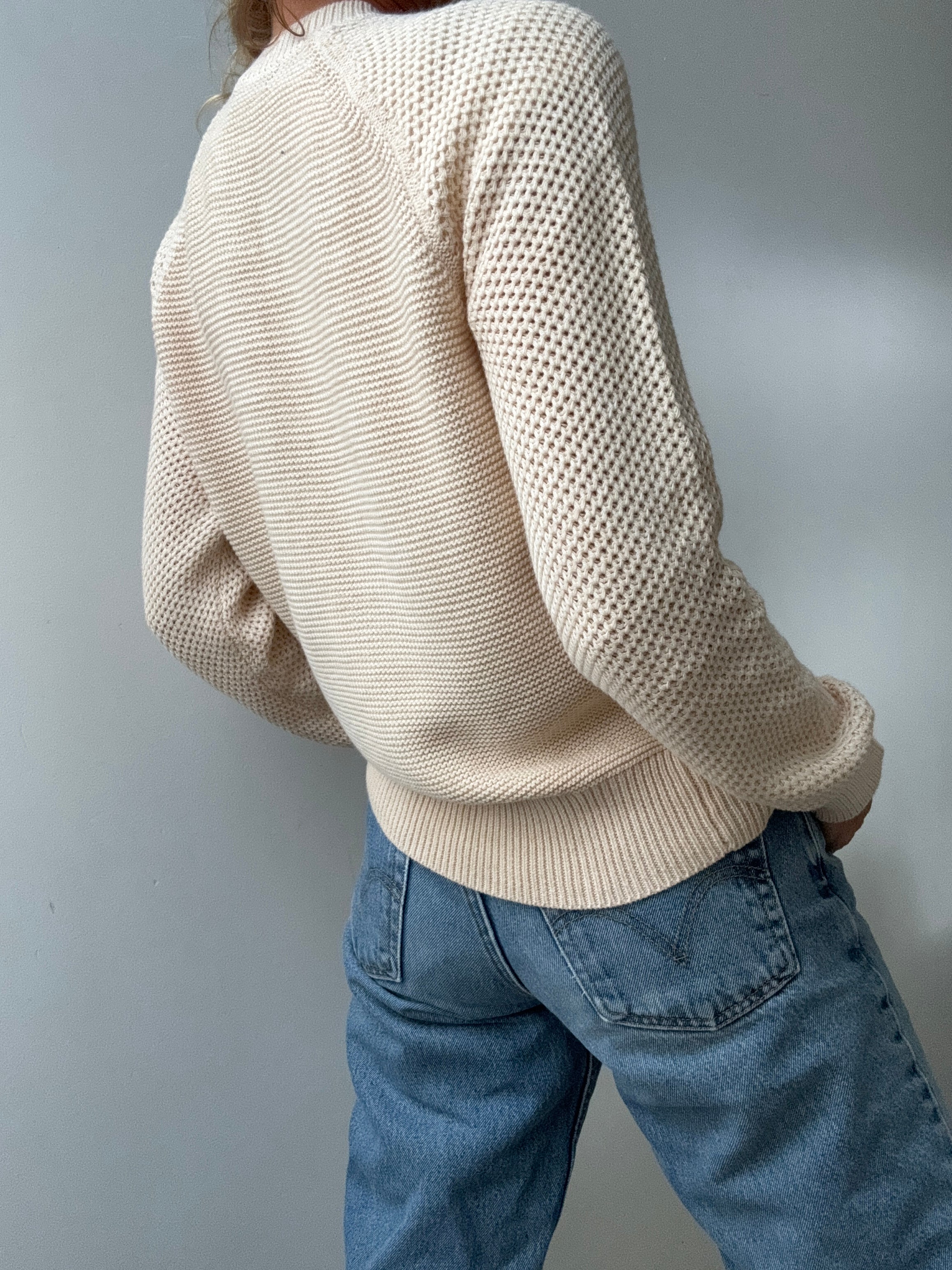 Ralph Lauren Fisherman Cable Knit Cream | Jumpers