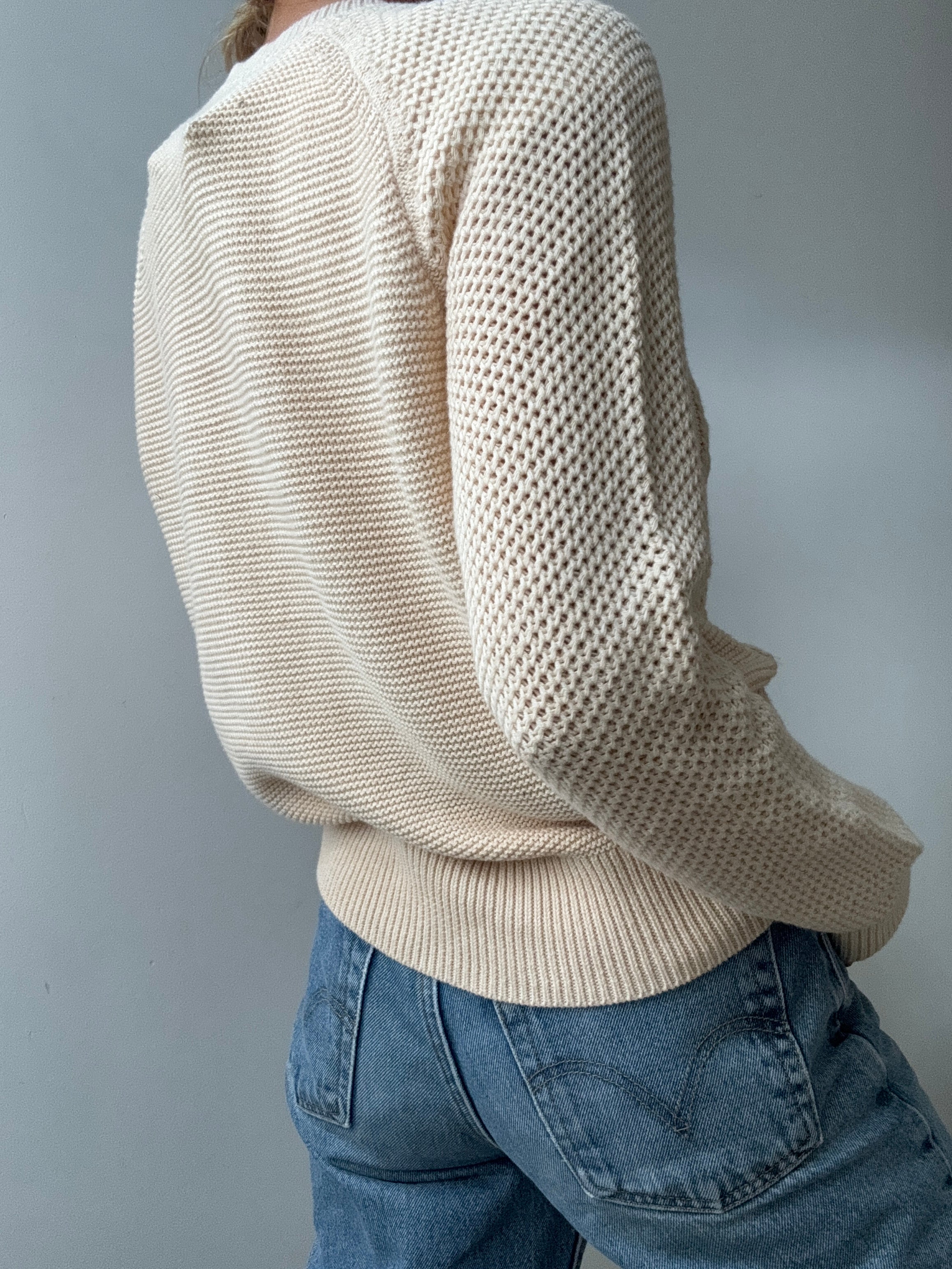 Ralph Lauren Fisherman Cable Knit Cream | Jumpers