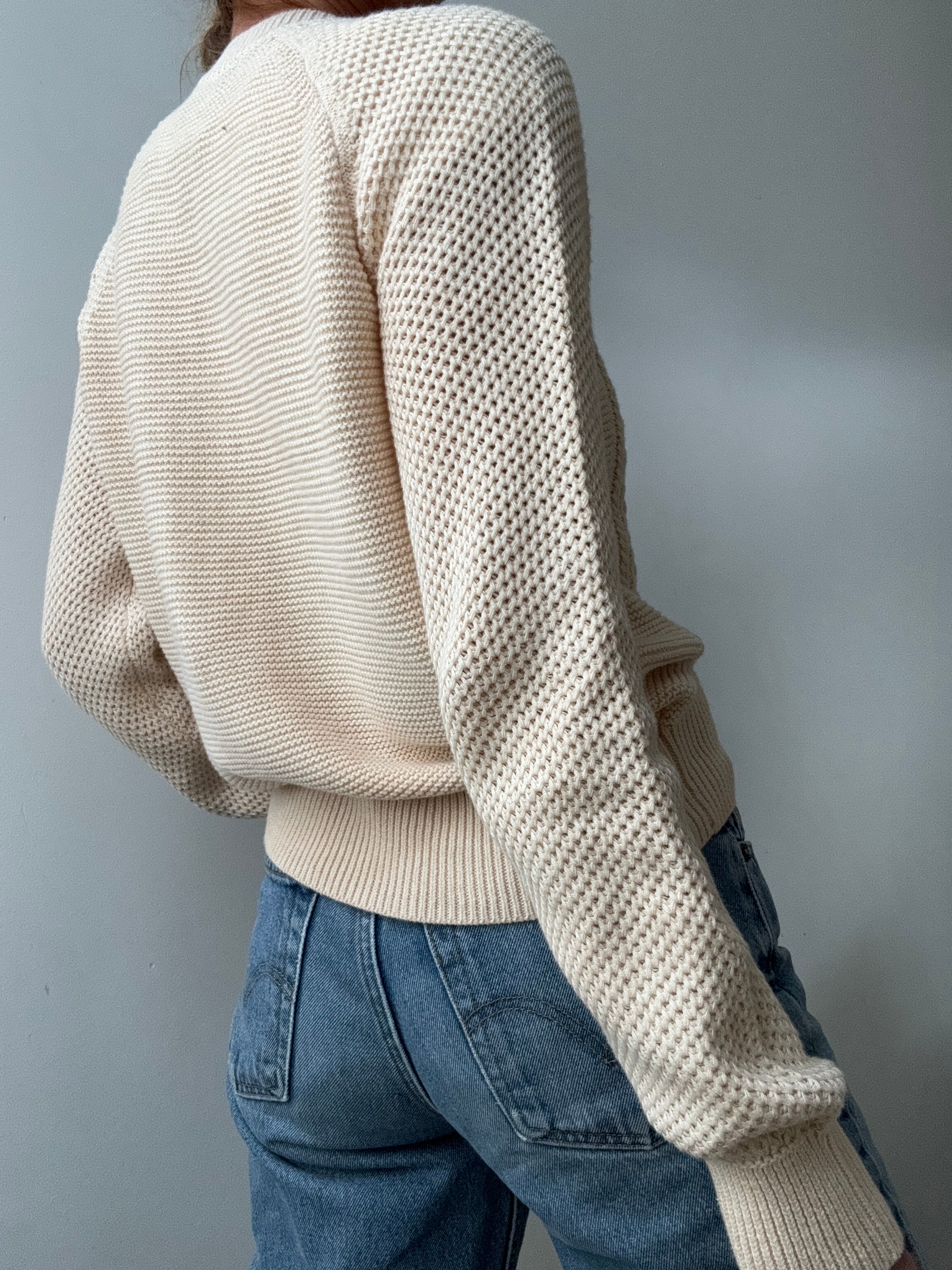 Ralph Lauren Fisherman Cable Knit Cream | Jumpers