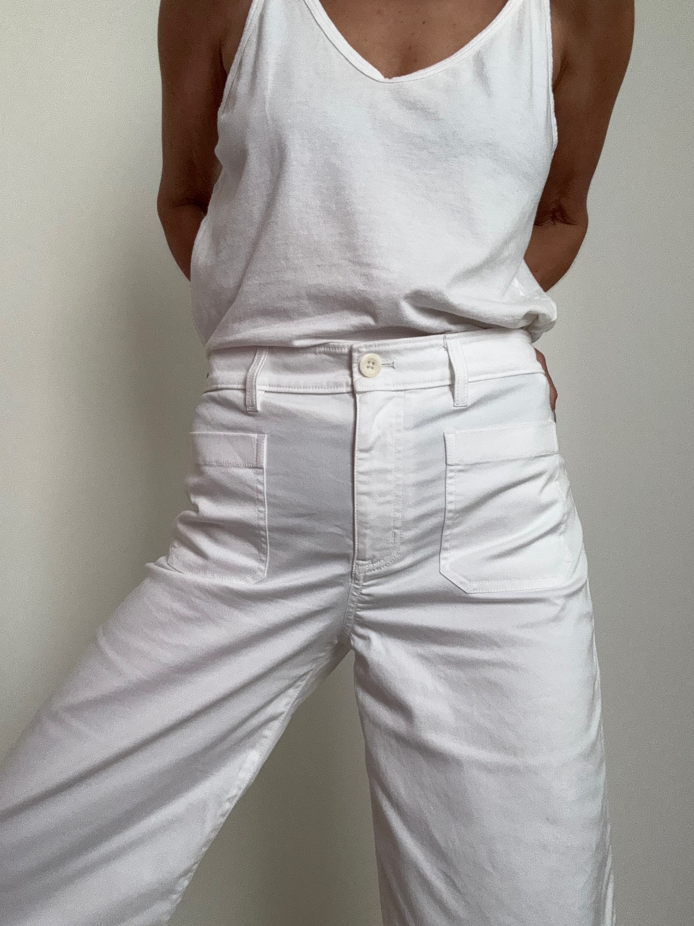 Ralph Lauren Pants Denim Wide Leg Sailor Pants