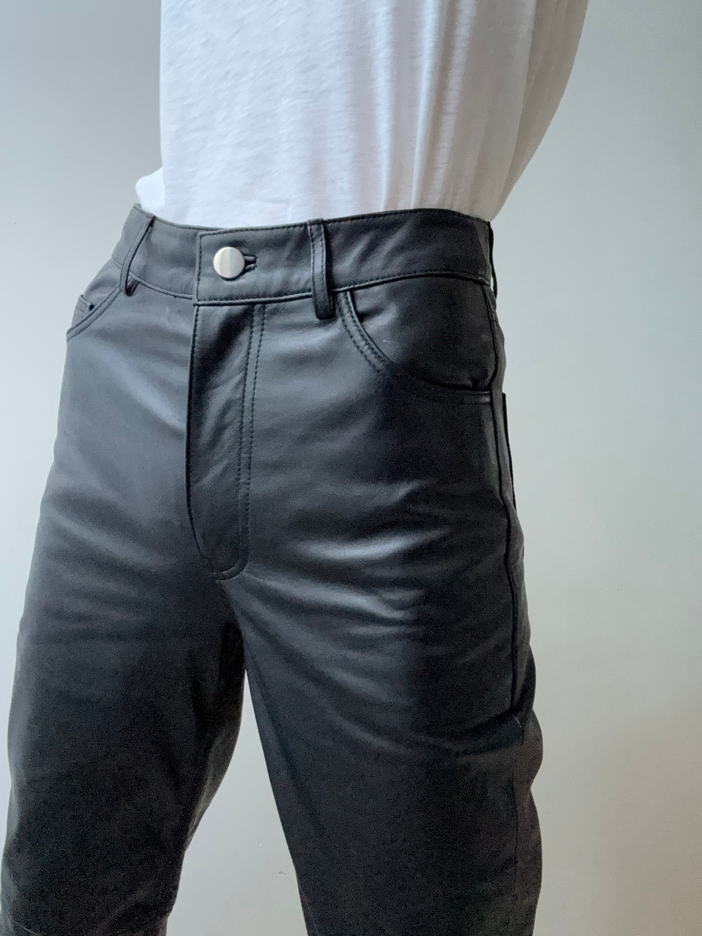 ROSAE PARIS Pants Rosae Paris Le Dan Leather Pants