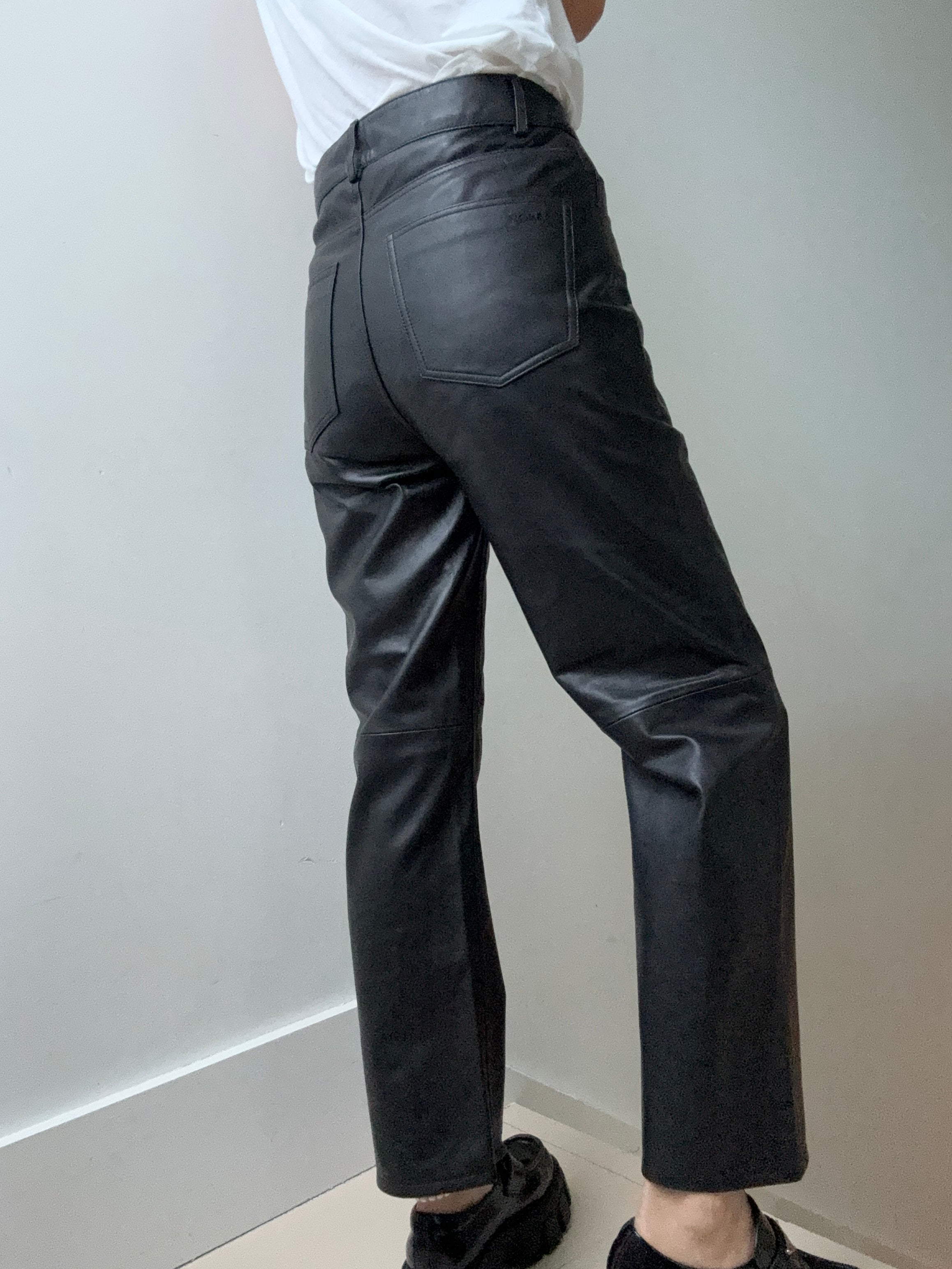 ROSAE PARIS Pants Rosae Paris Le Dan Leather Pants