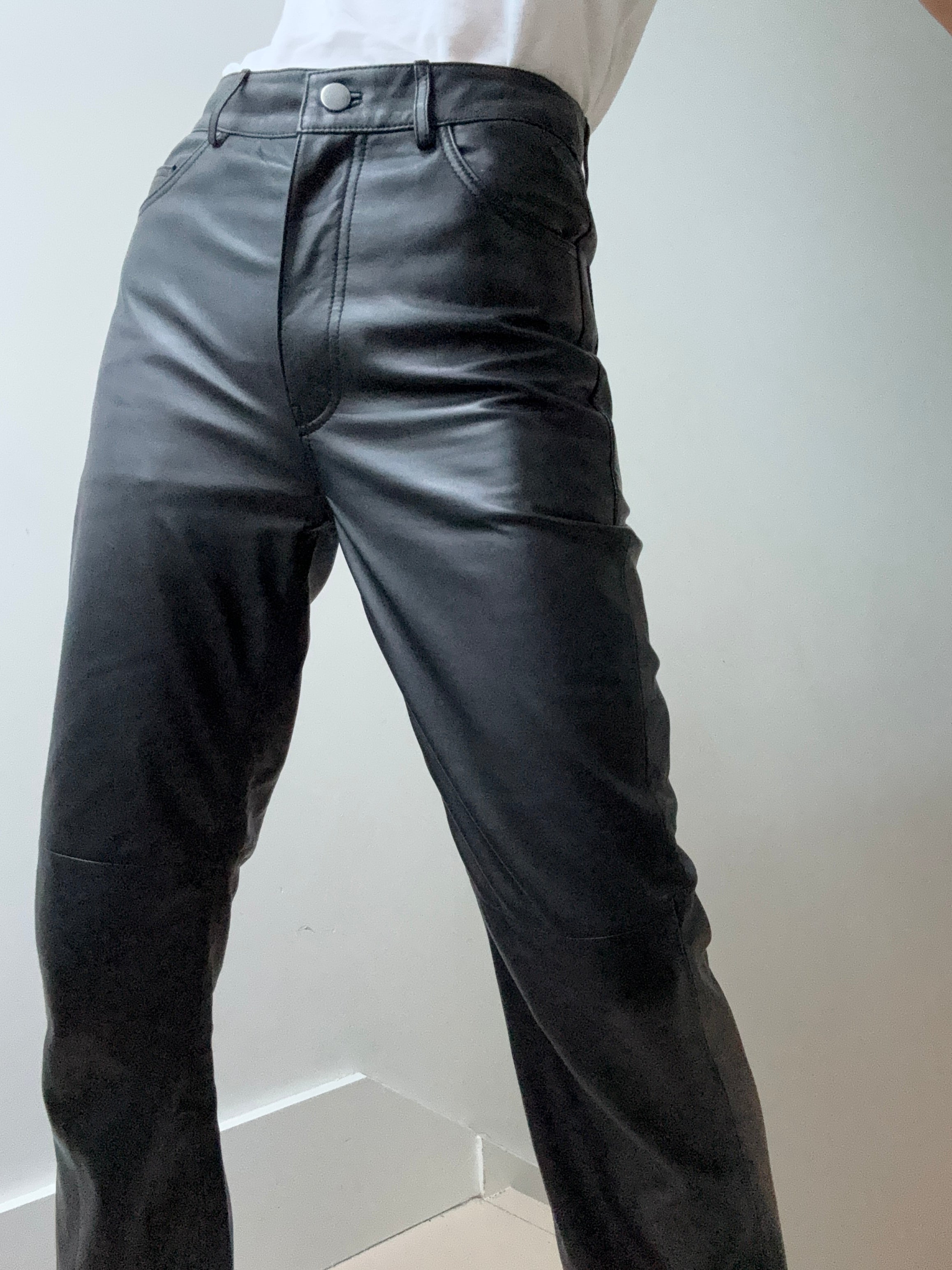 ROSAE PARIS Pants Rosae Paris Le Dan Leather Pants
