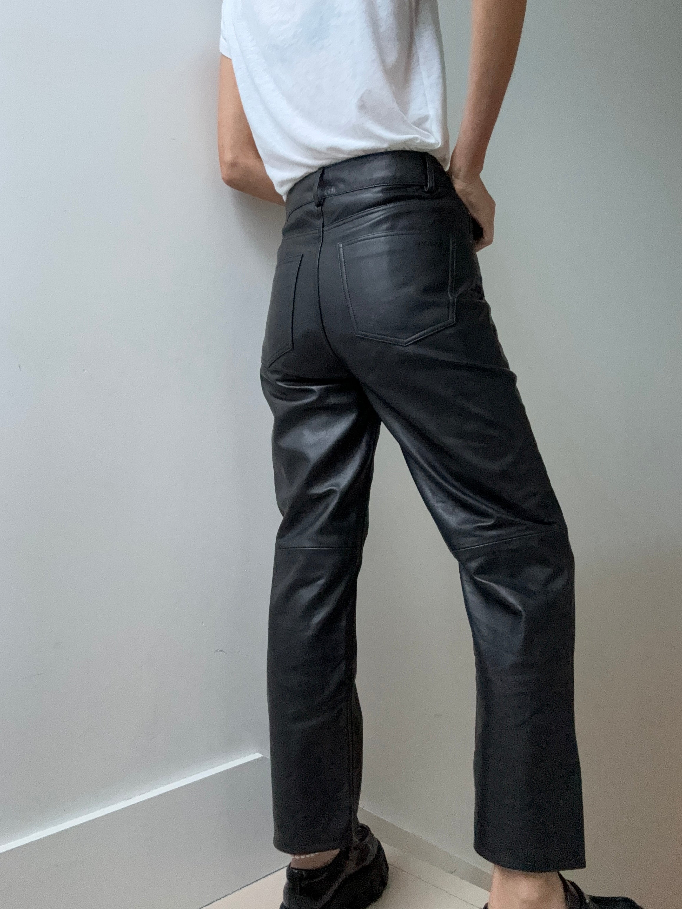 ROSAE PARIS Pants Rosae Paris Le Dan Leather Pants