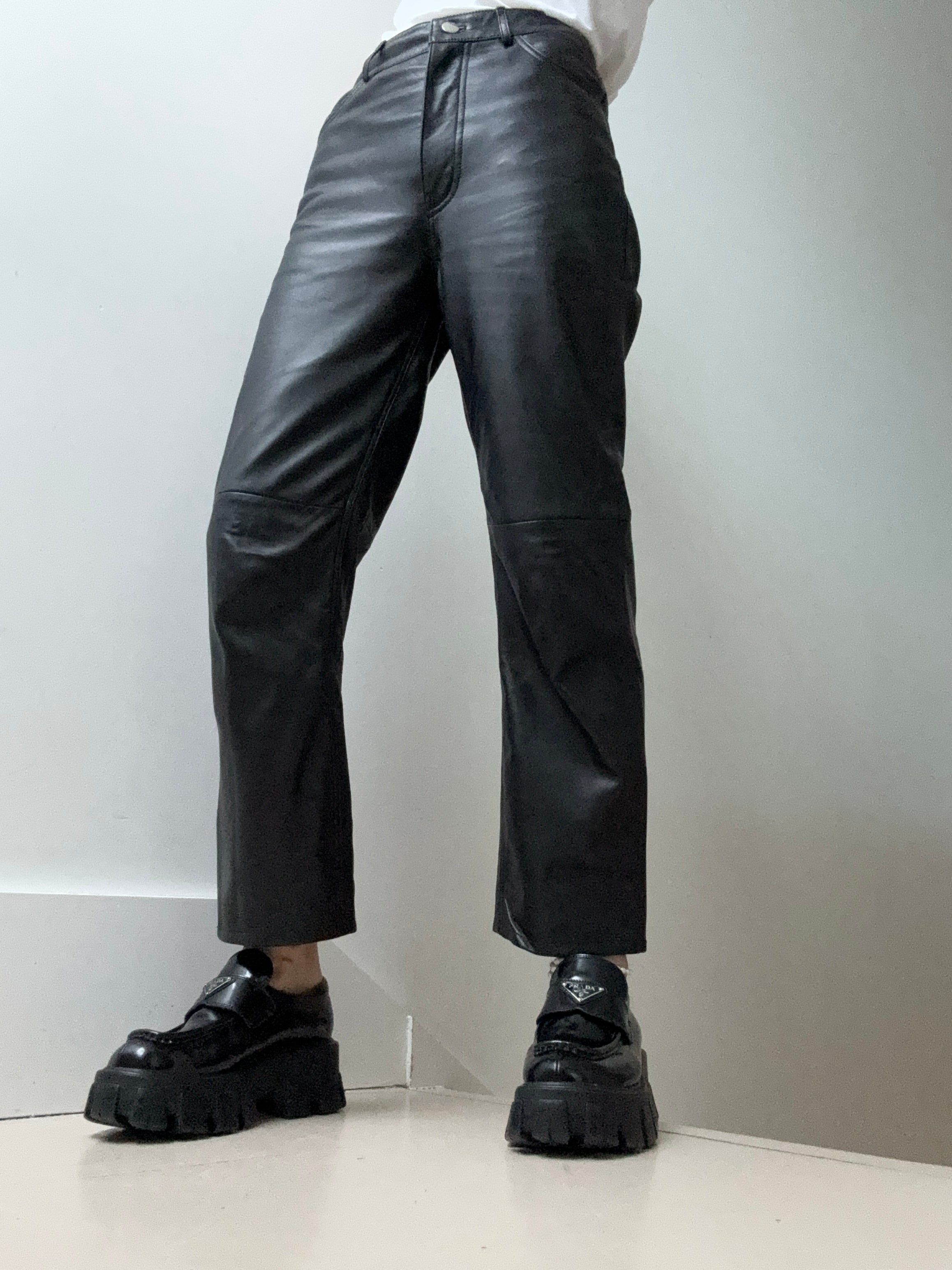 ROSAE PARIS Pants Rosae Paris Le Dan Leather Pants