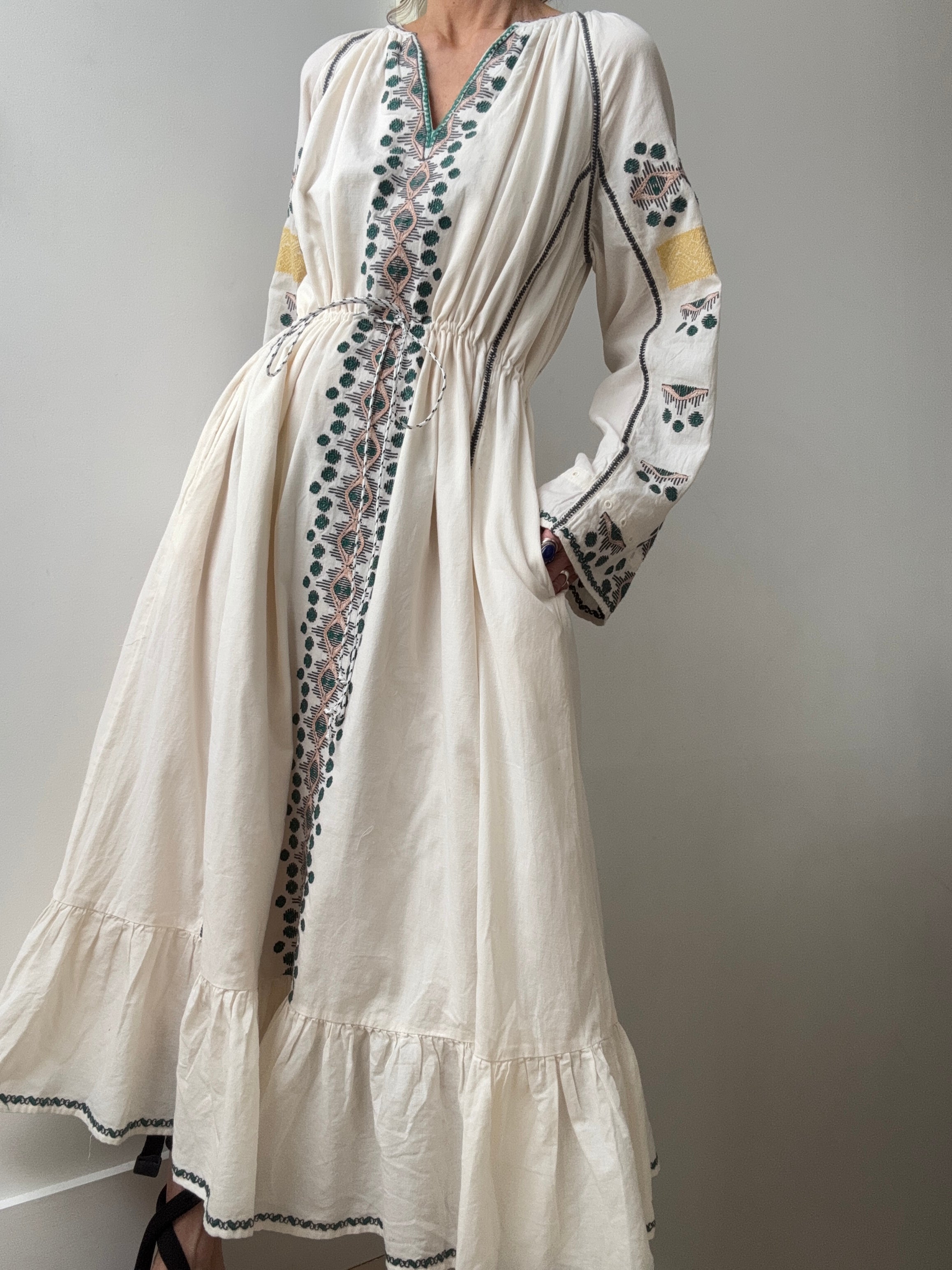 Scotch & Soda Folklore Dress Natural | Dresses