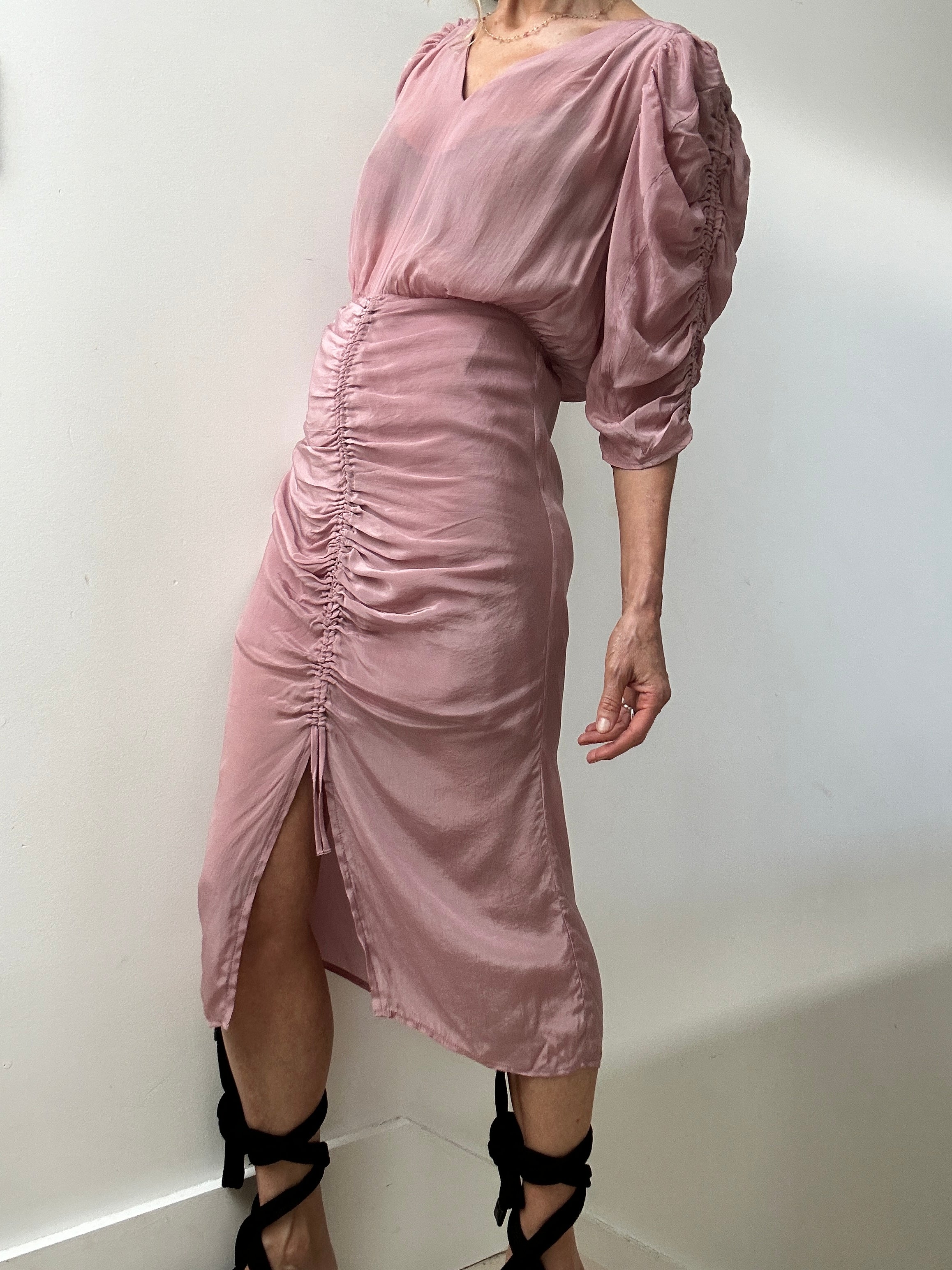 Sea NY Drape Dress Blush | Dresses