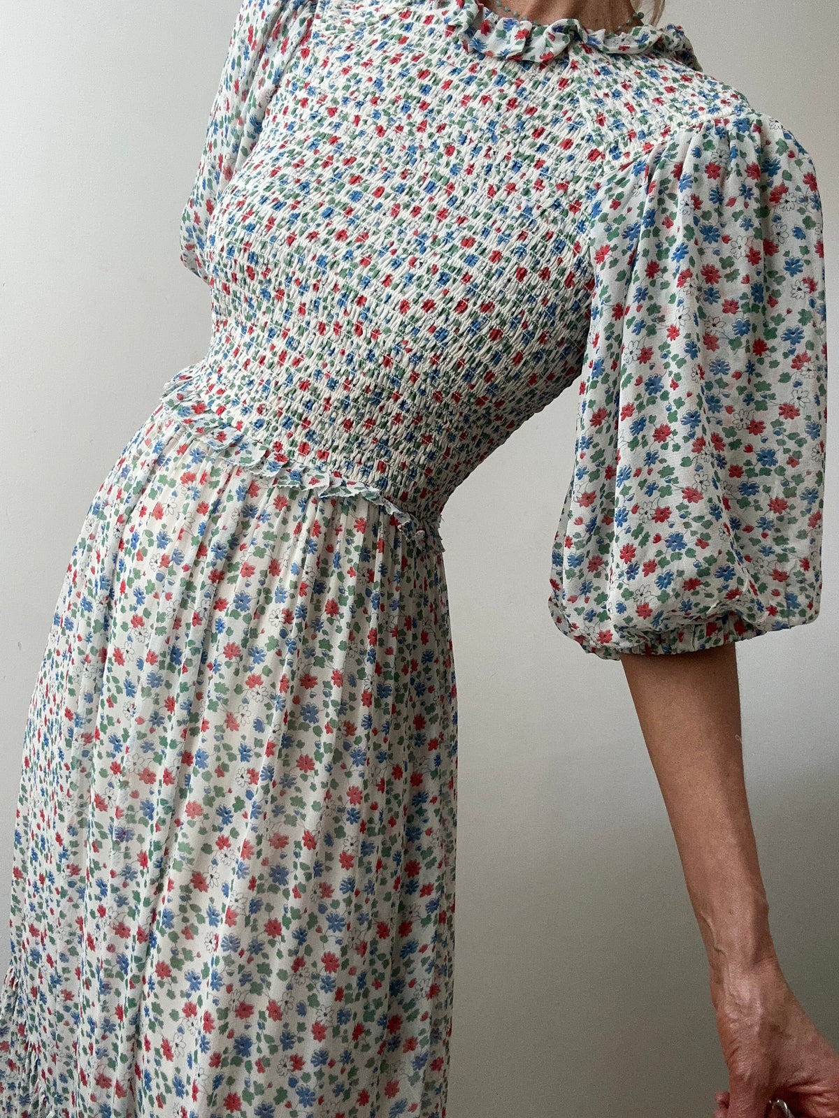 Blair Flamingo Dress - Navy, Floral Dresses NZ