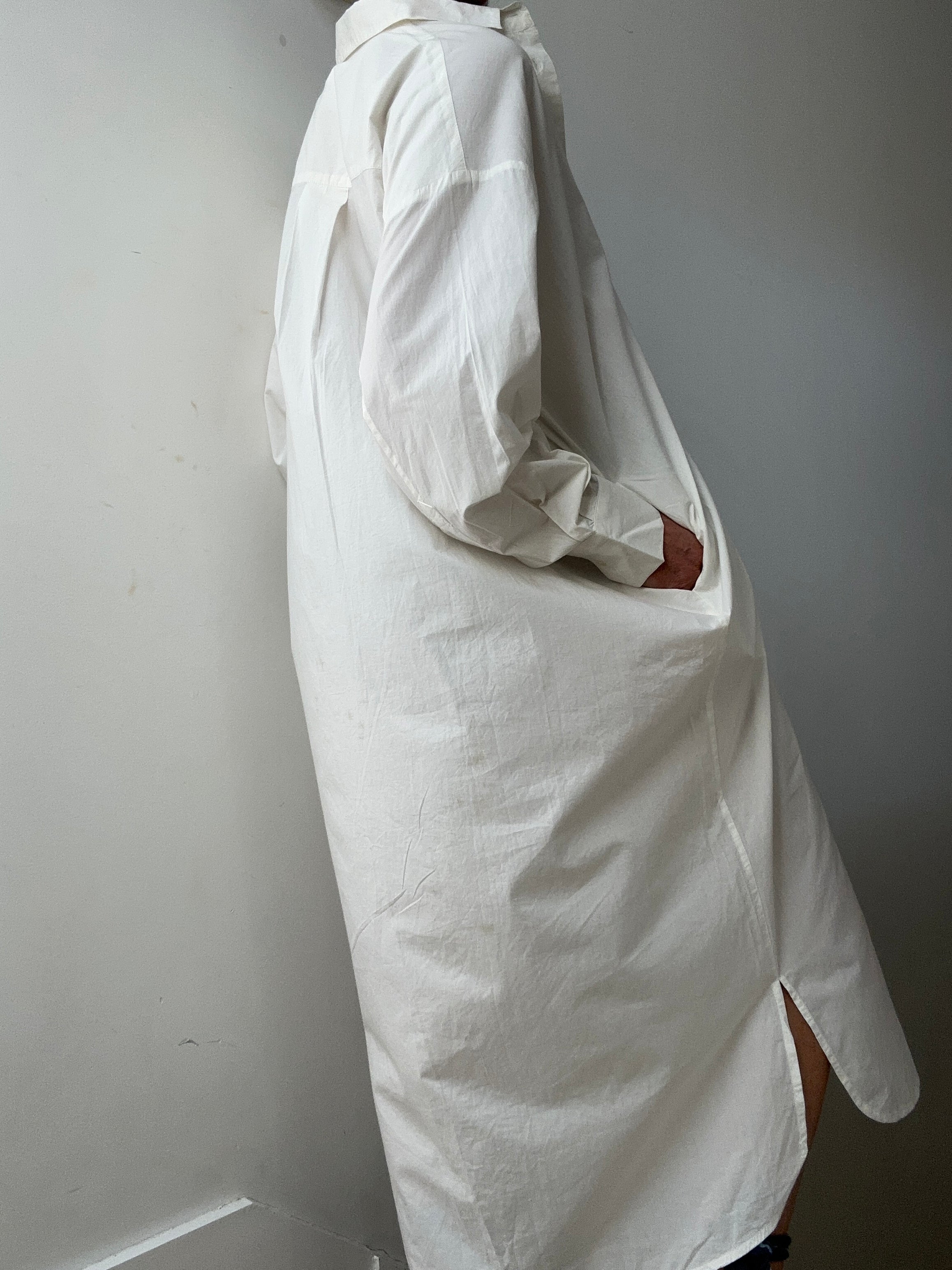 Skall Studio Dresses Edgar Shirtdress Vanilla