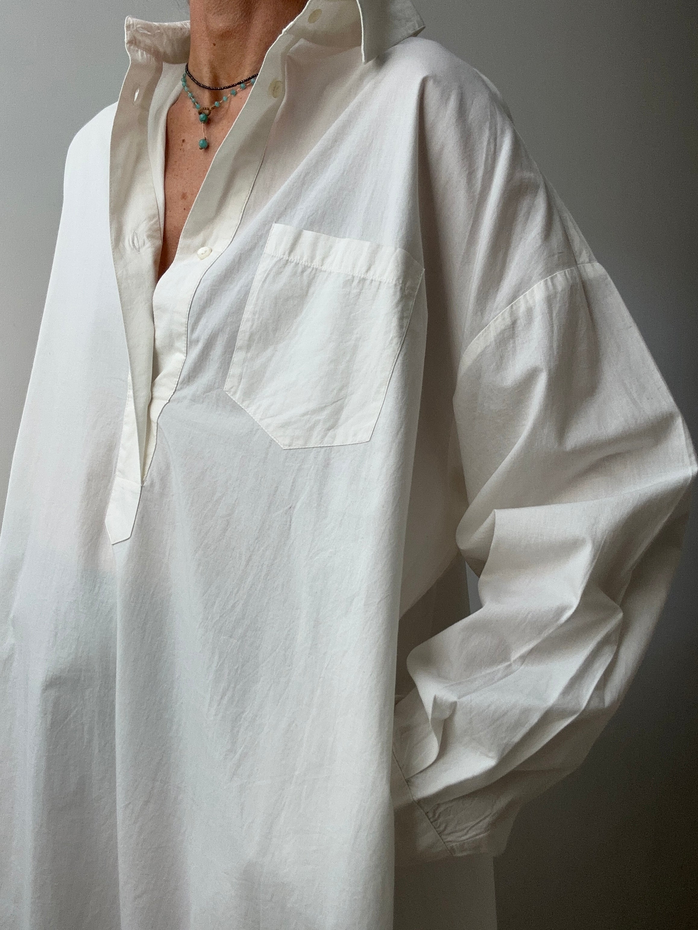 Skall Studio Dresses Edgar Shirtdress Vanilla