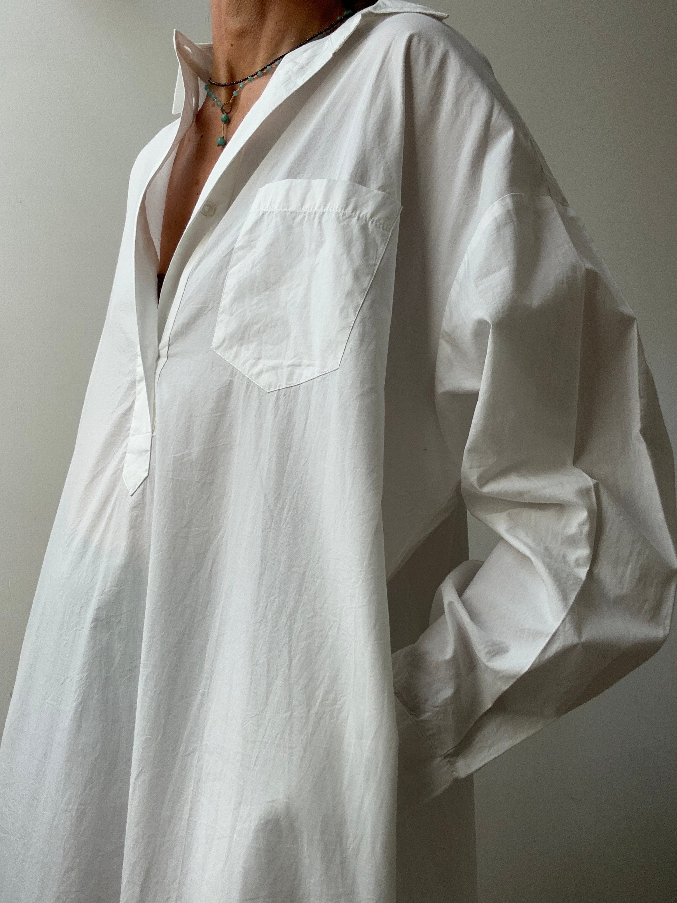 Skall Studio Edgar Shirtdress White | Dresses