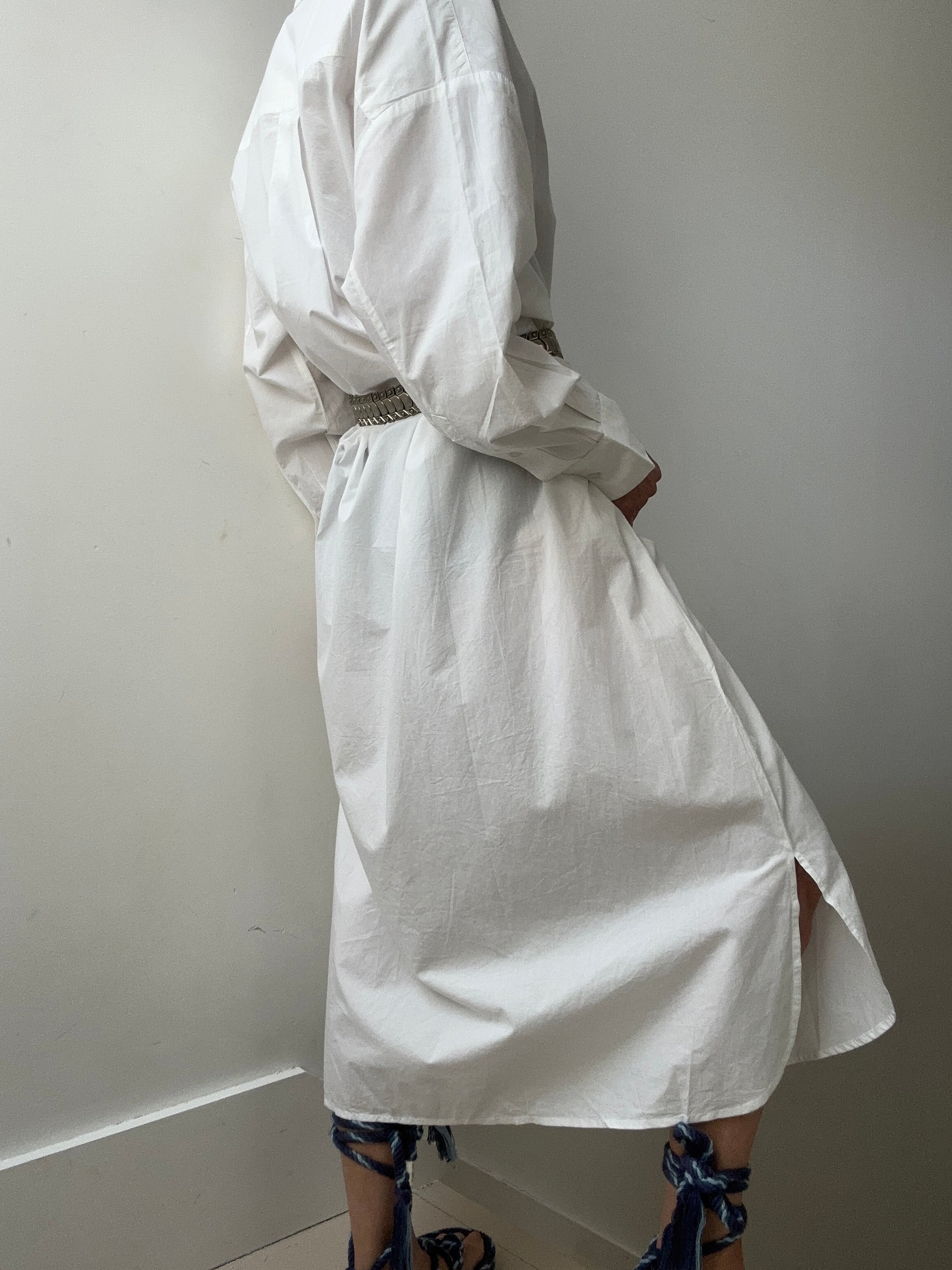 Skall Studio Edgar Shirtdress White | Dresses