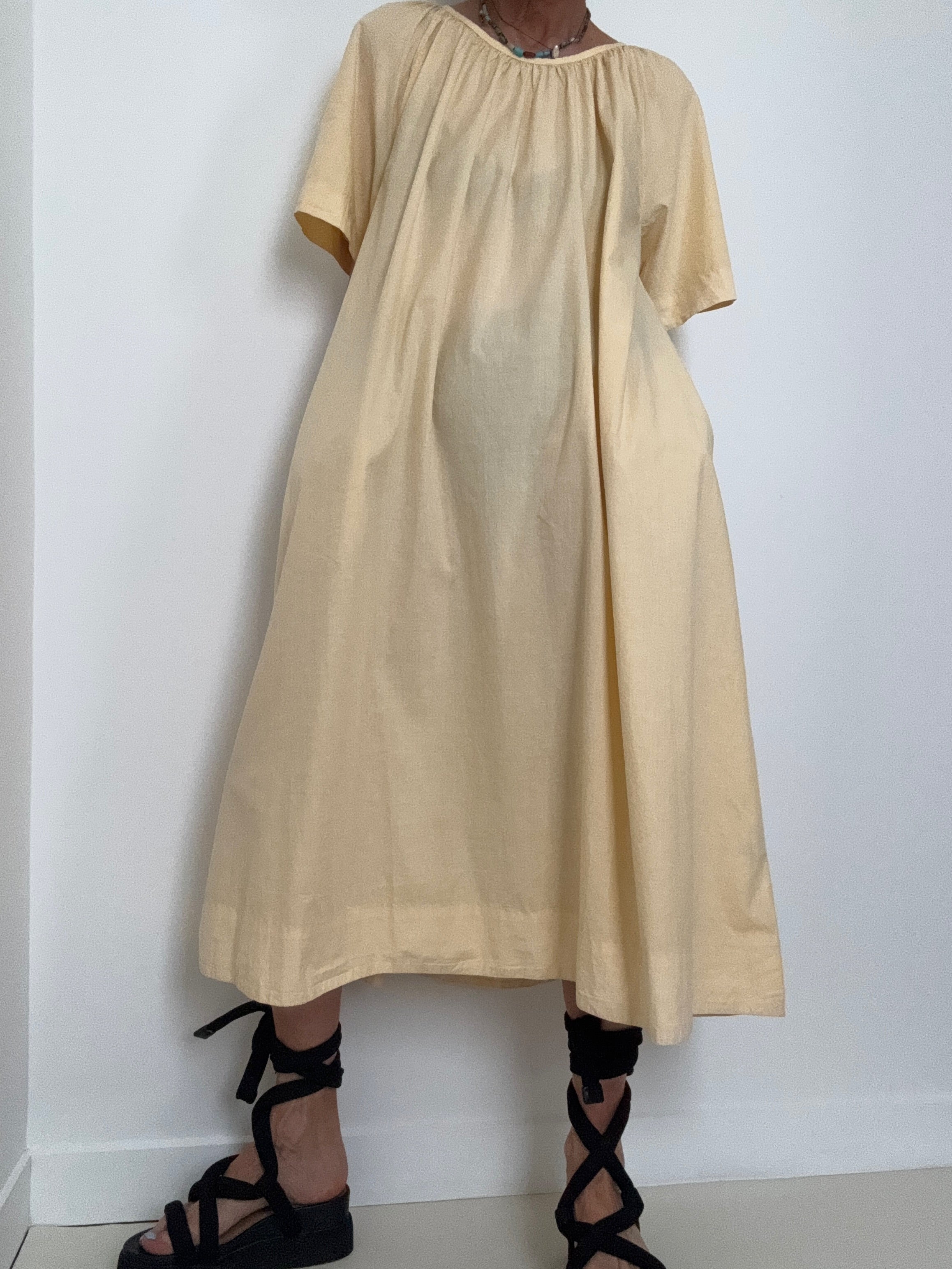 Skall Studio Loose Fit Dress Brulee | Dresses