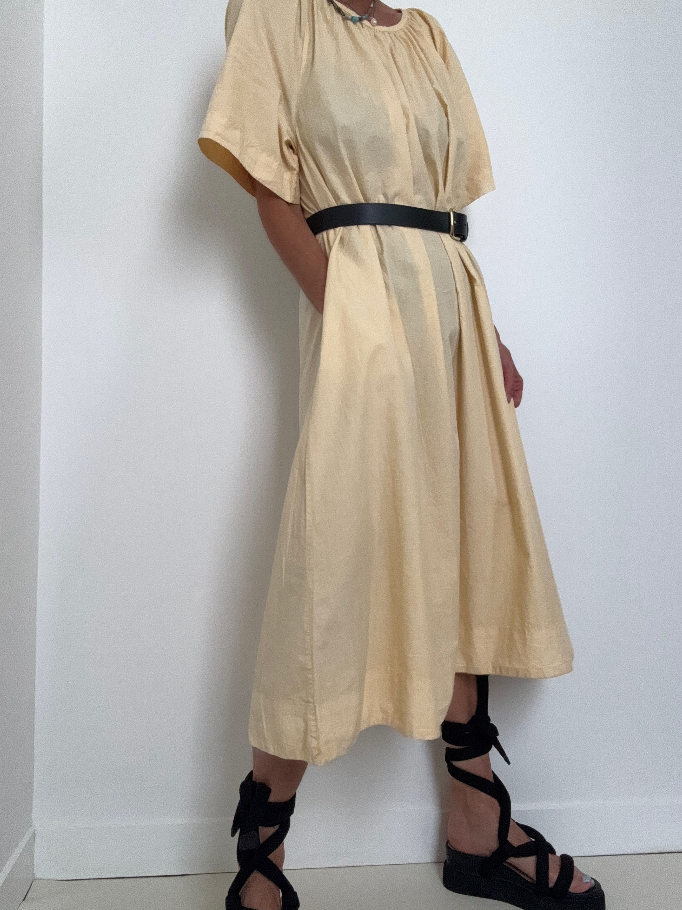 Skall Studio Loose Fit Dress Brulee | Dresses