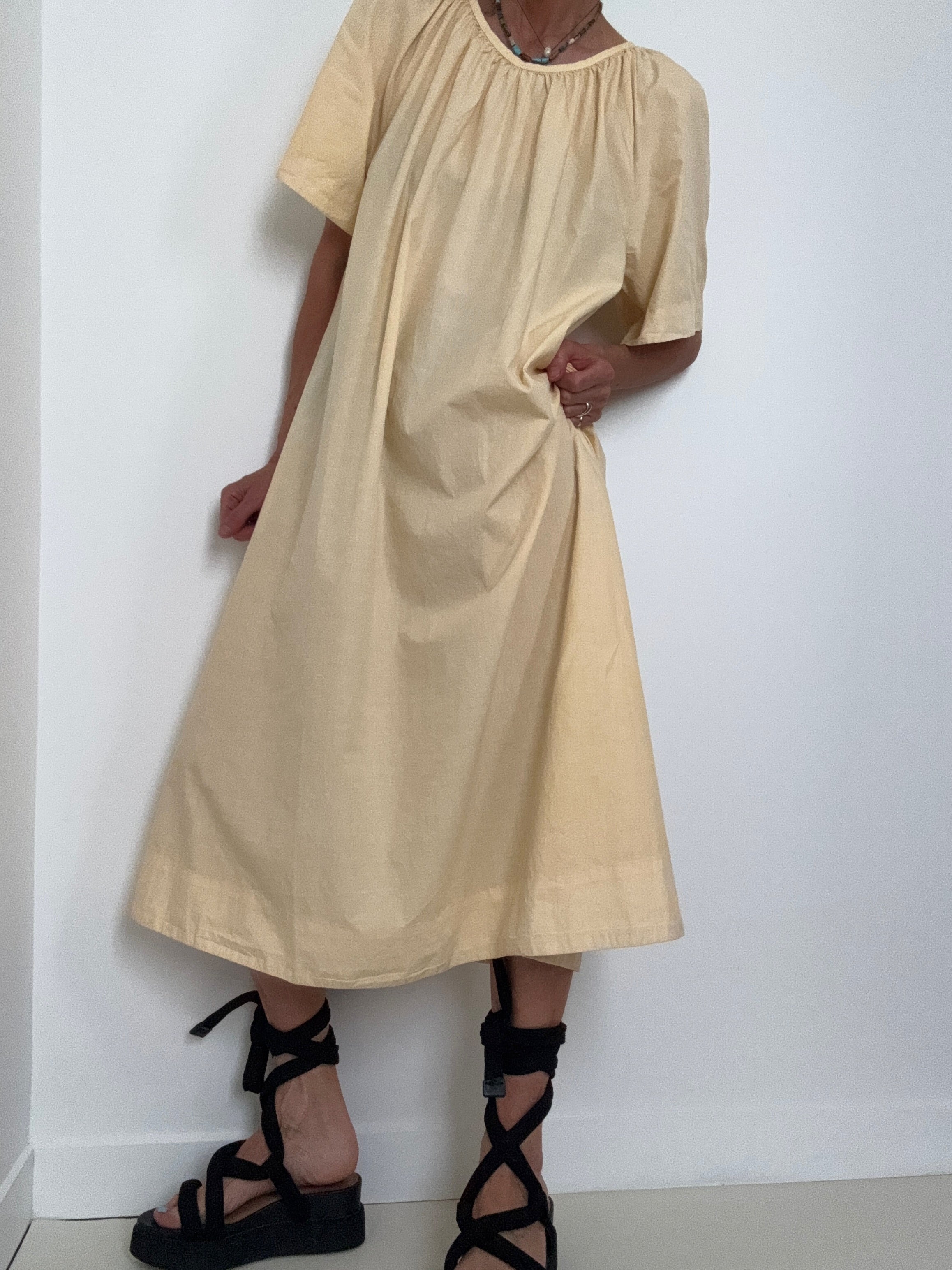 Skall Studio Loose Fit Dress Brulee | Dresses