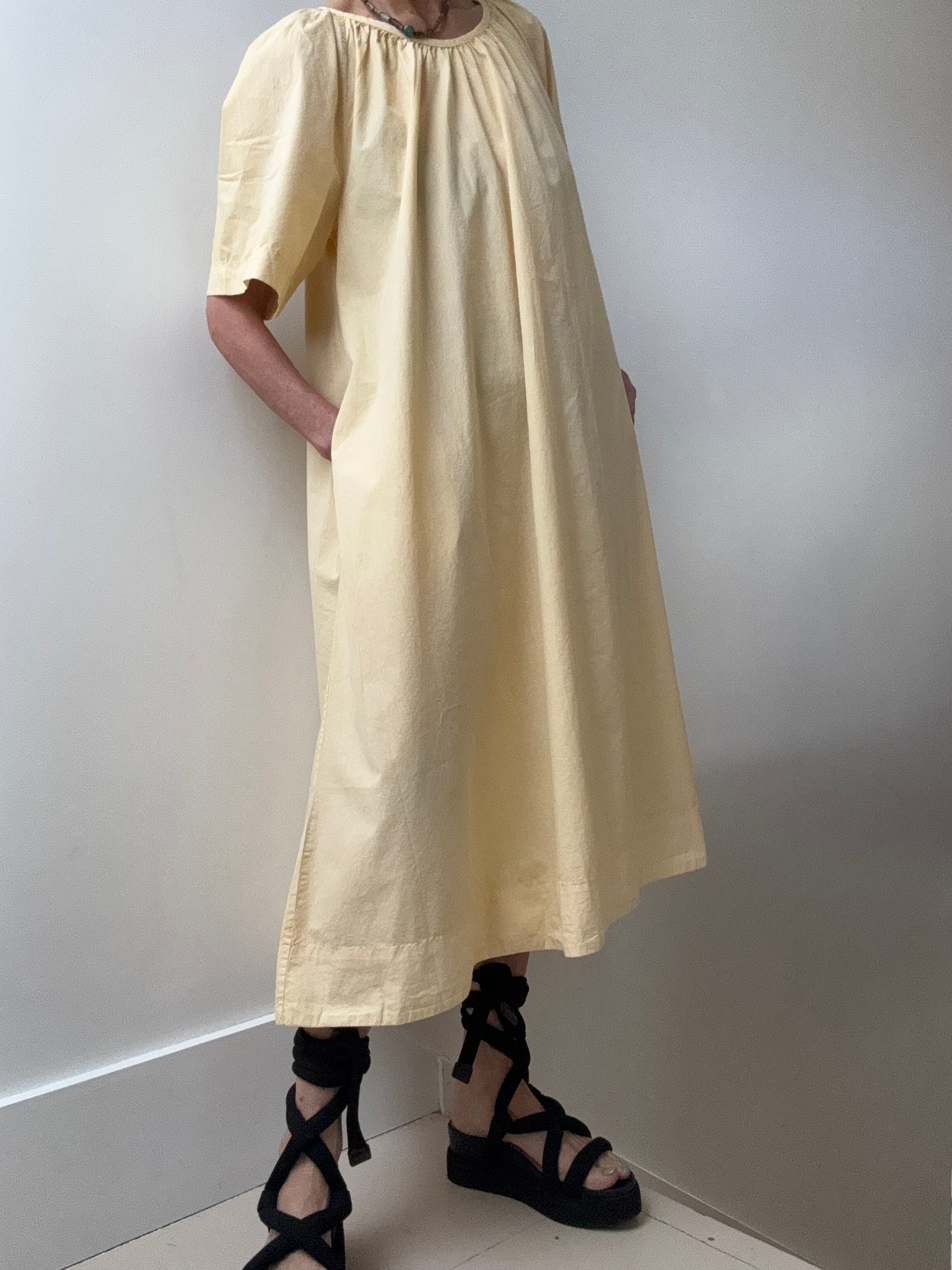 Skall Studio Loose Fit Dress Brulee | Dresses